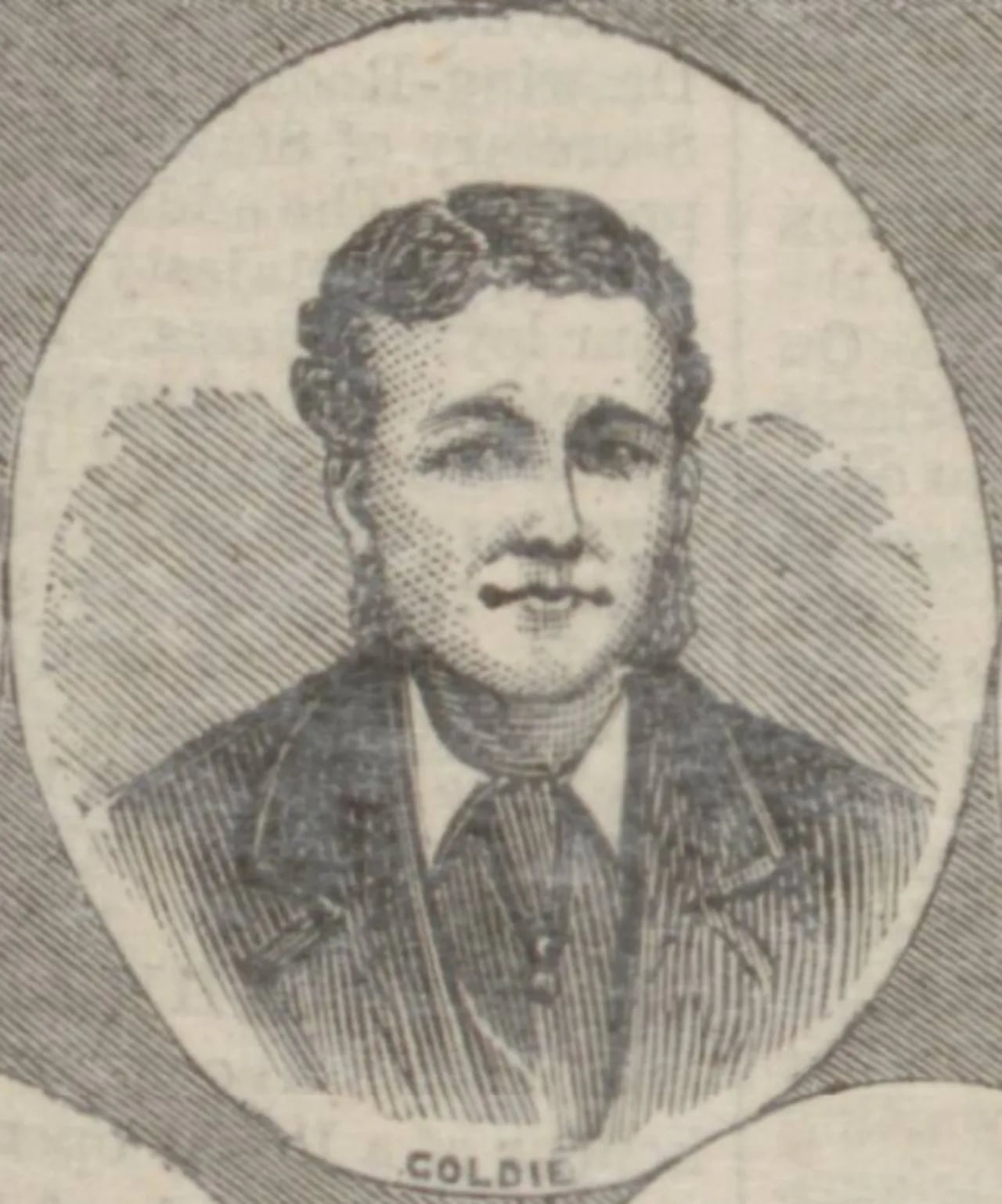 Portrait of John Goldie (1849–1896) – memorial page