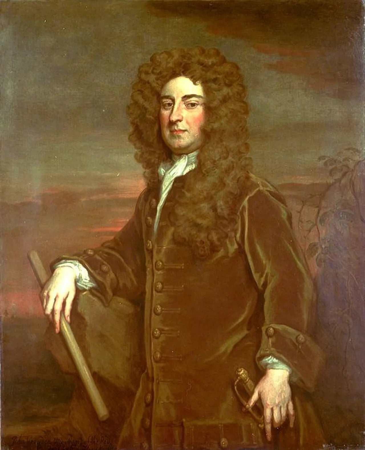Portrait of John Graydon (1660–1726) – memorial page
