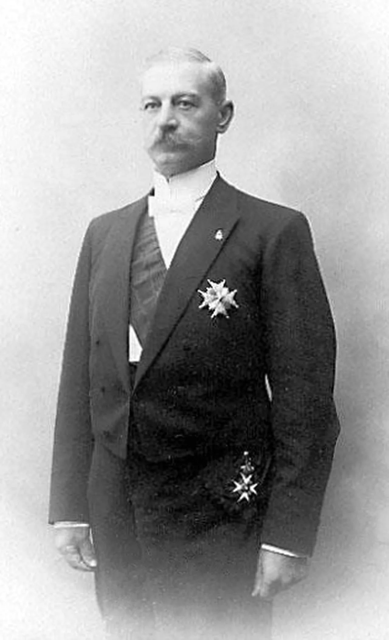 Porträt von Claës Wersäll (1848–1919) – Gedenkseite