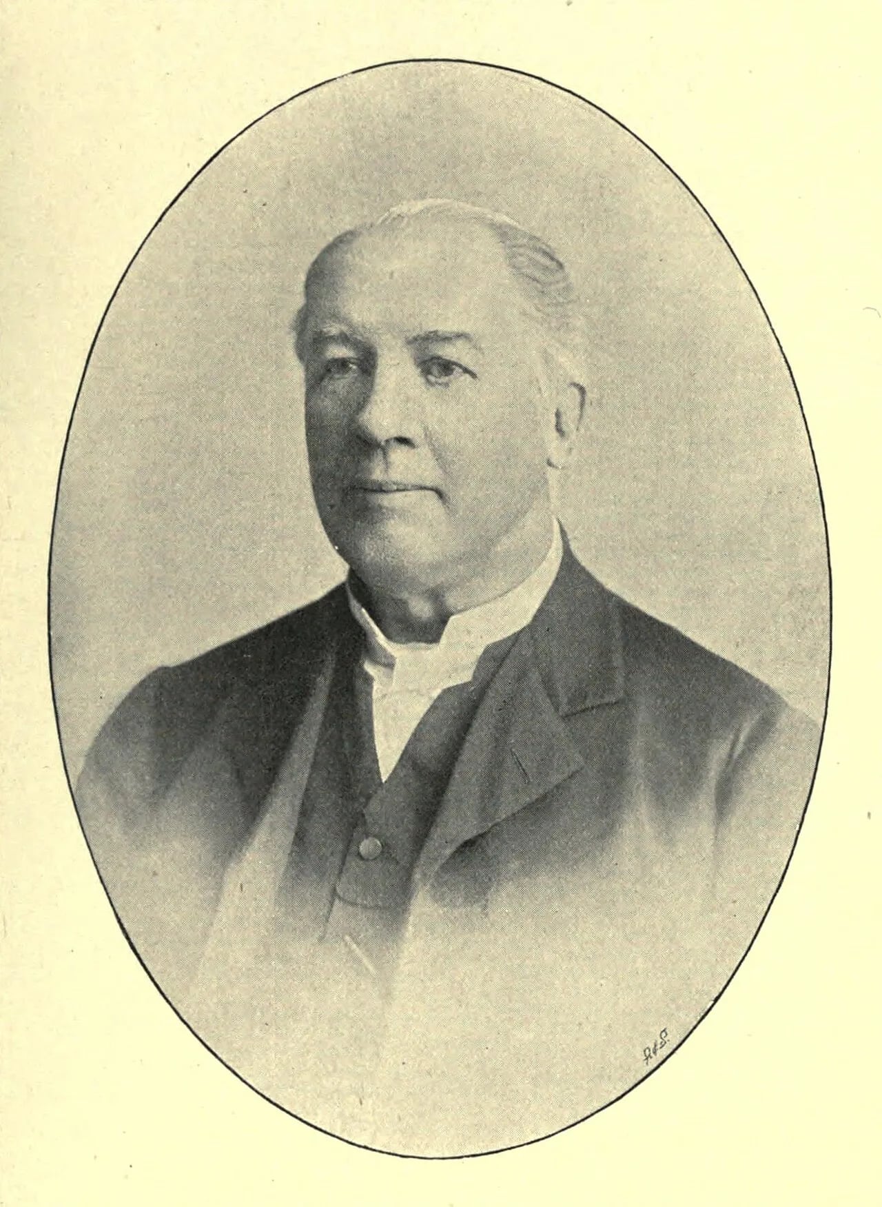 Portrait of John Hall (1829–1898) – memorial page
