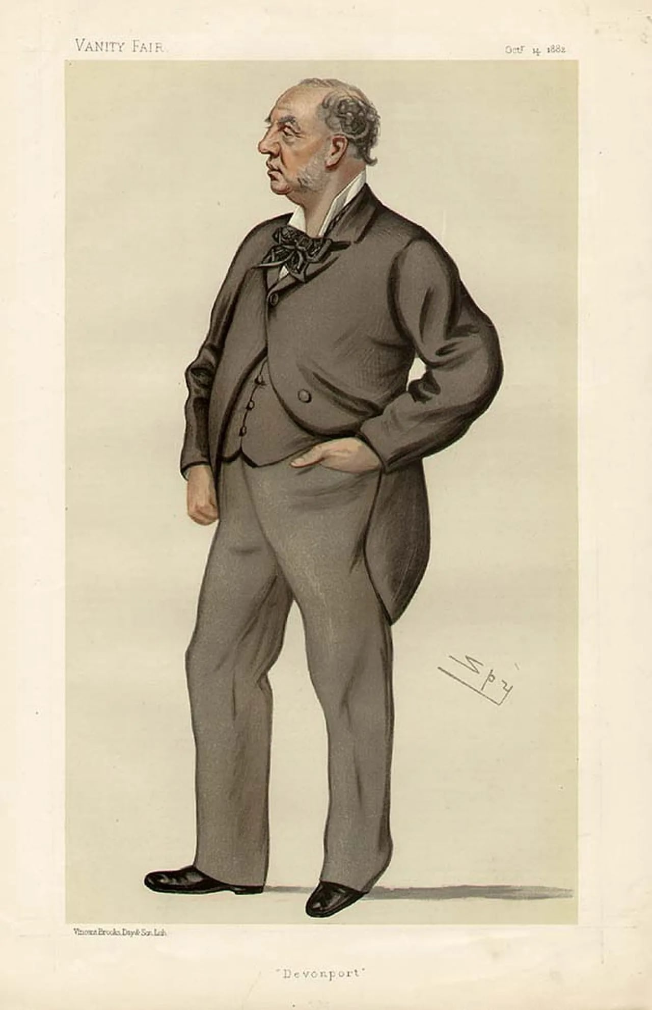 Porträt von John Henry Puleston (1830–1908) – Gedenkseite