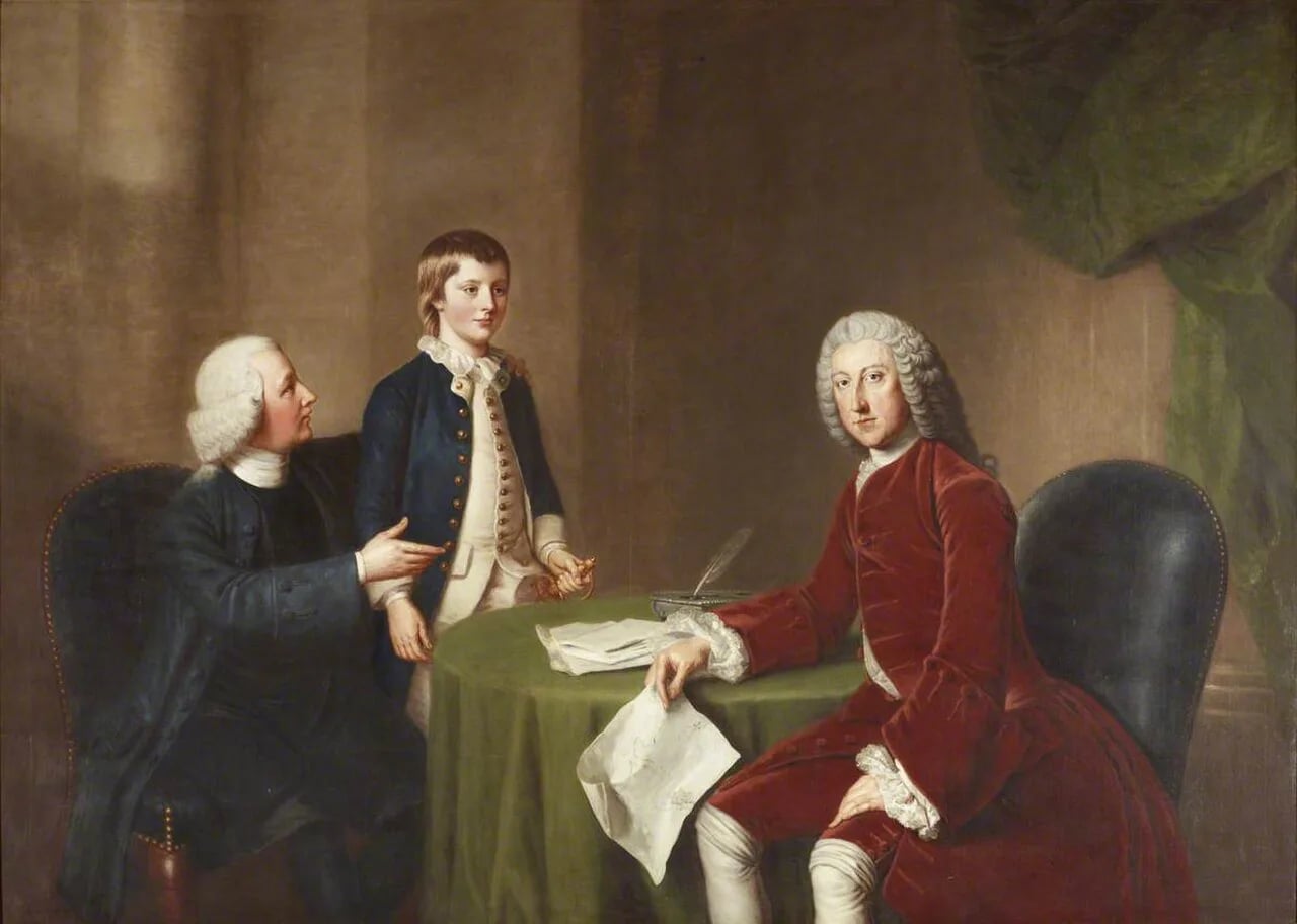 Portrait of John Augustus Hervey (1757–1796) – memorial page