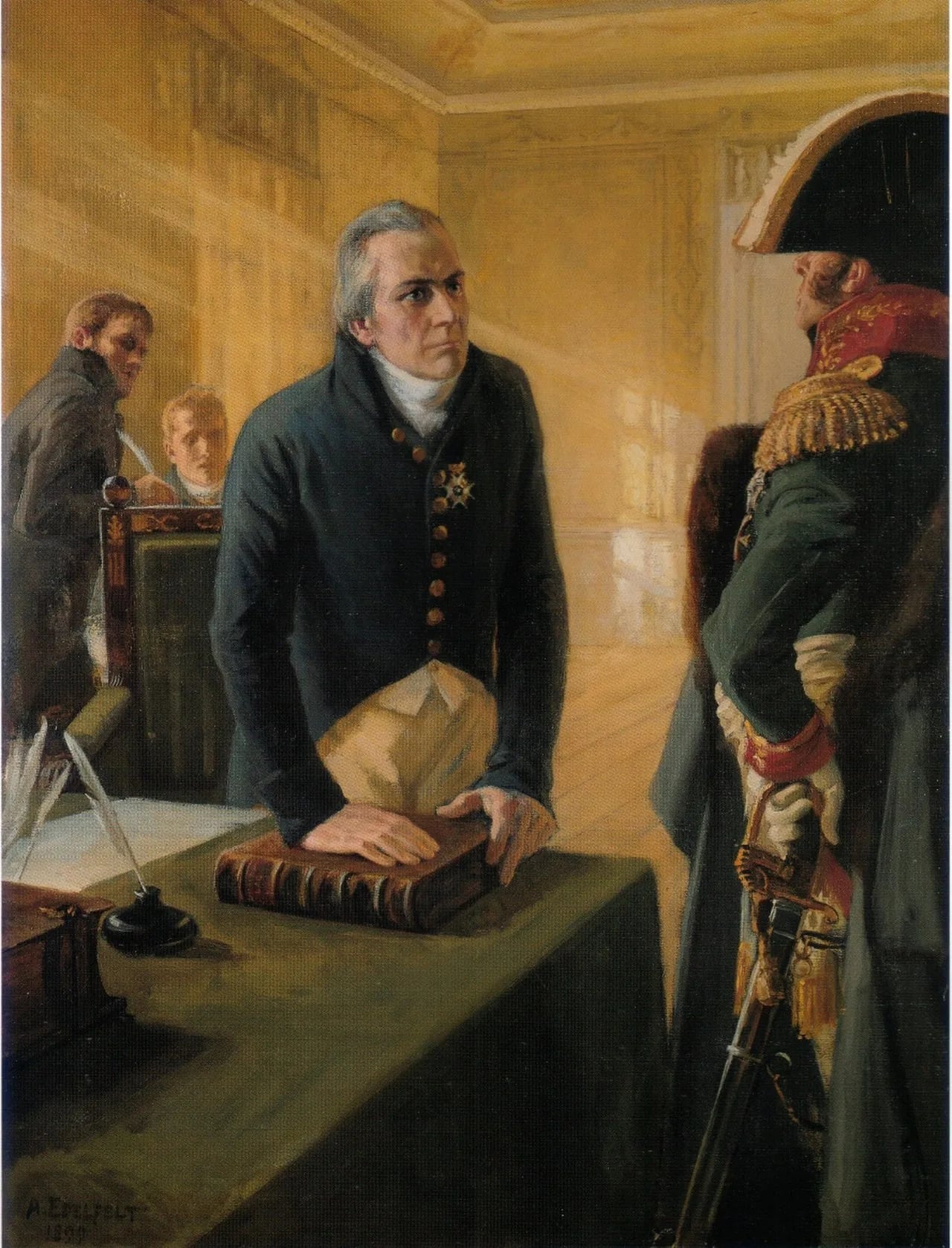 Portrait of Olof af Wibeli (1752–1823) – memorial page
