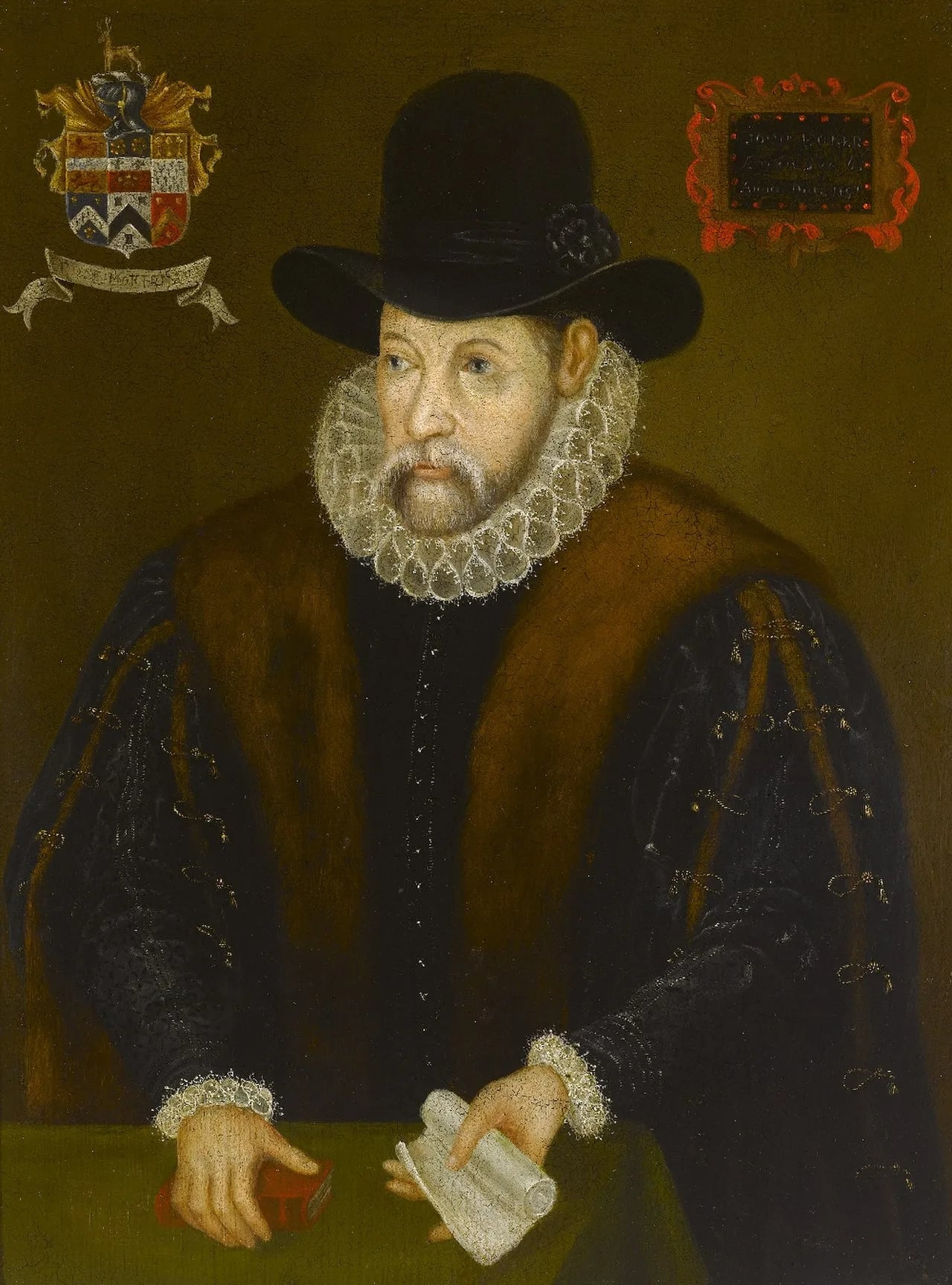 Portrait of John Hooker (1527–1601) – memorial page