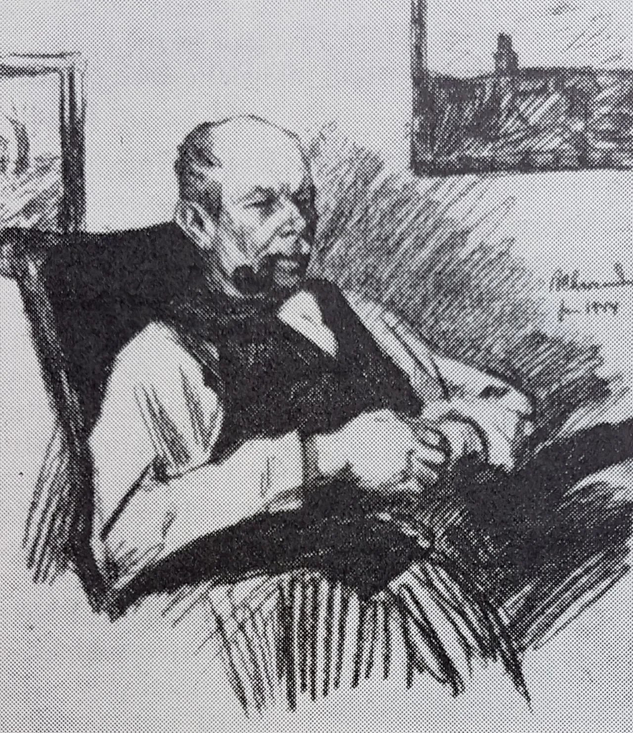 Porträt von Gusten Widerbäck (1879–1970) – Gedenkseite