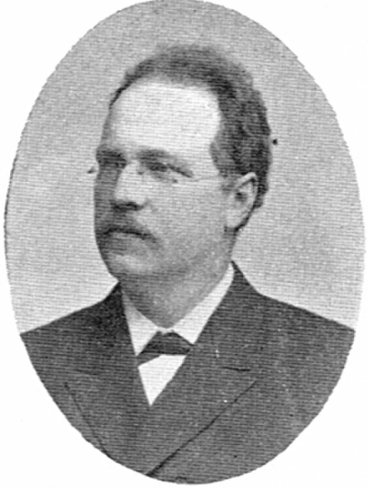 Portrait of Johan Widmark (1850–1909) – memorial page