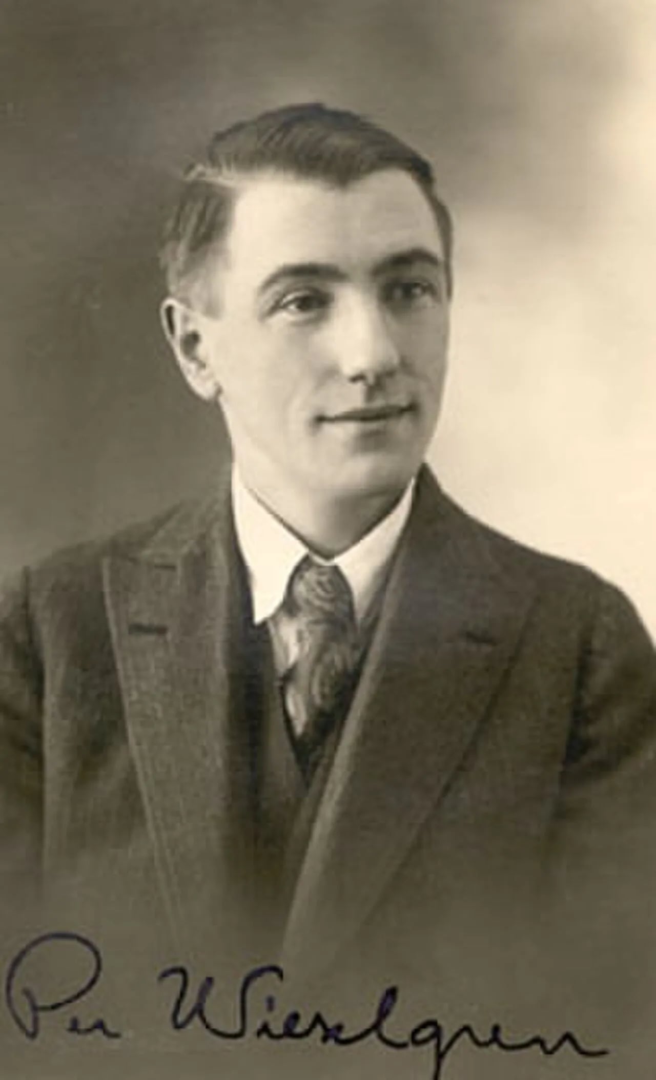 Portrait of Per Wieselgren (1900–1989) – memorial page