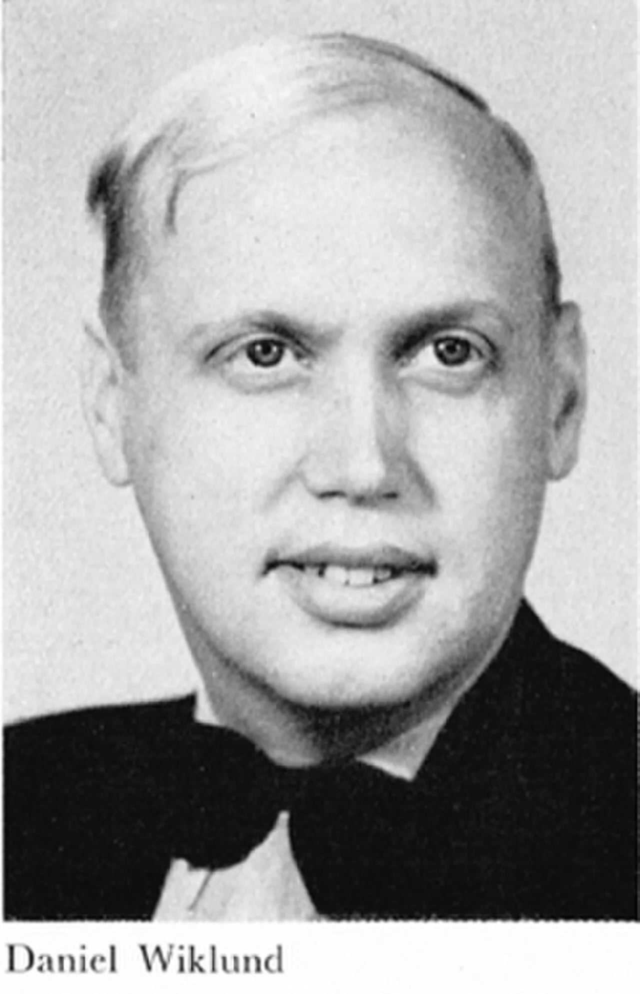 Porträt von Daniel Wiklund i Bromma (1911–1979) – Gedenkseite