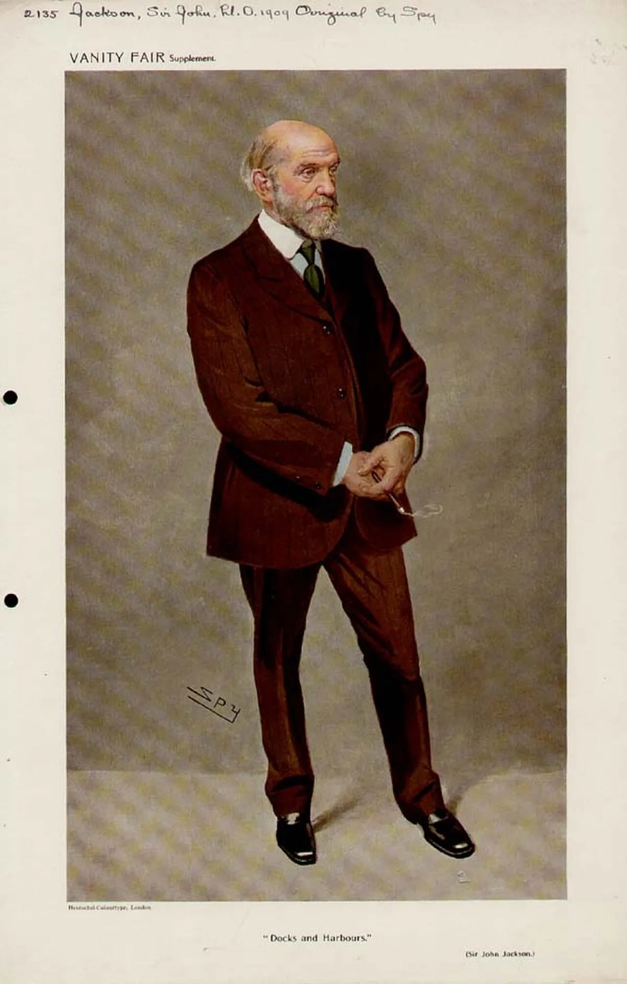 Portrait of John Jackson (1851–1919) – memorial page