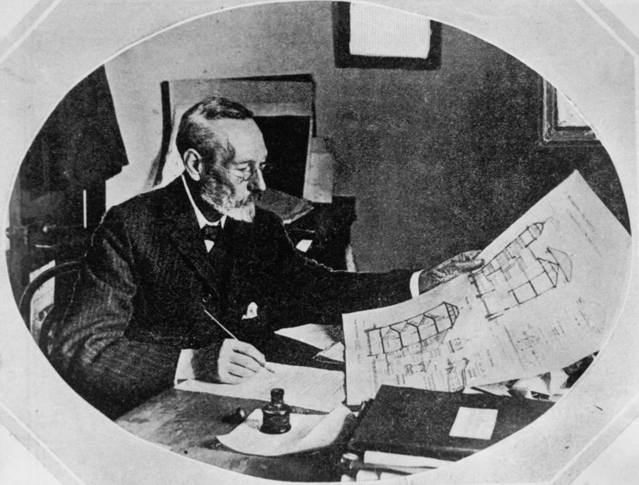 Portrait of John James Clark (1838–1915) – memorial page