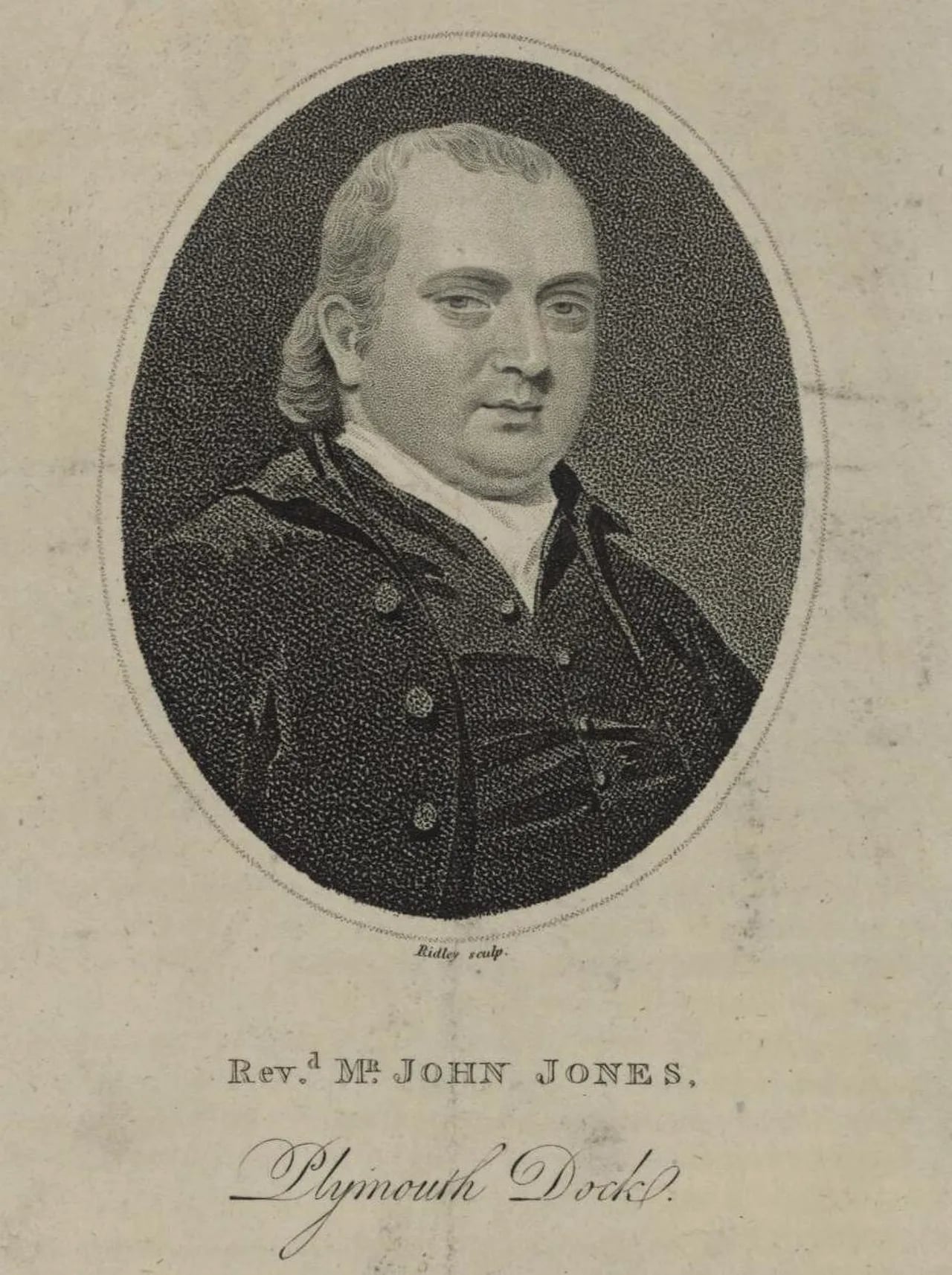Porträt von John Jones (1766–1827) – Gedenkseite