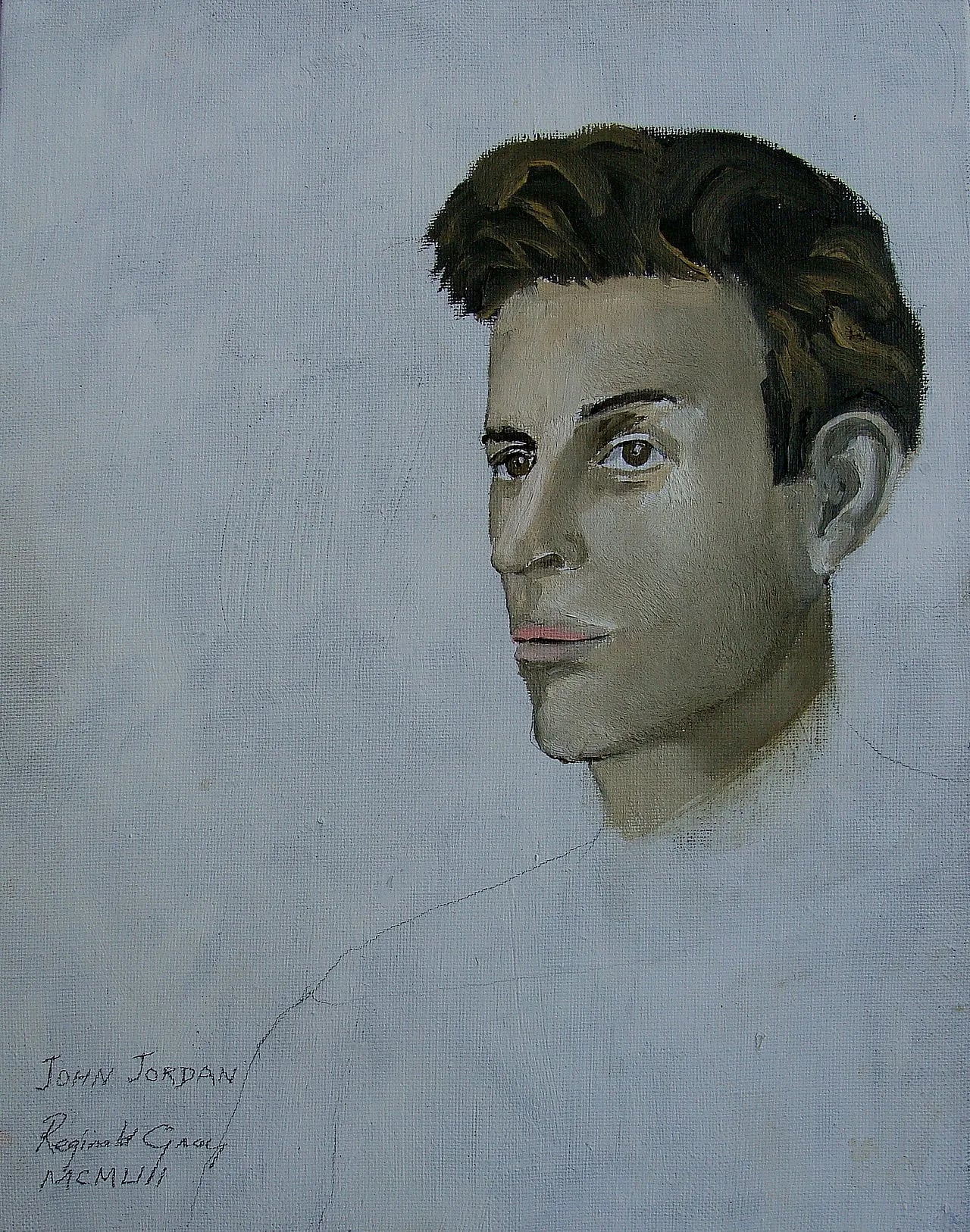 Portrait of John Jordan (1930–1988) – memorial page