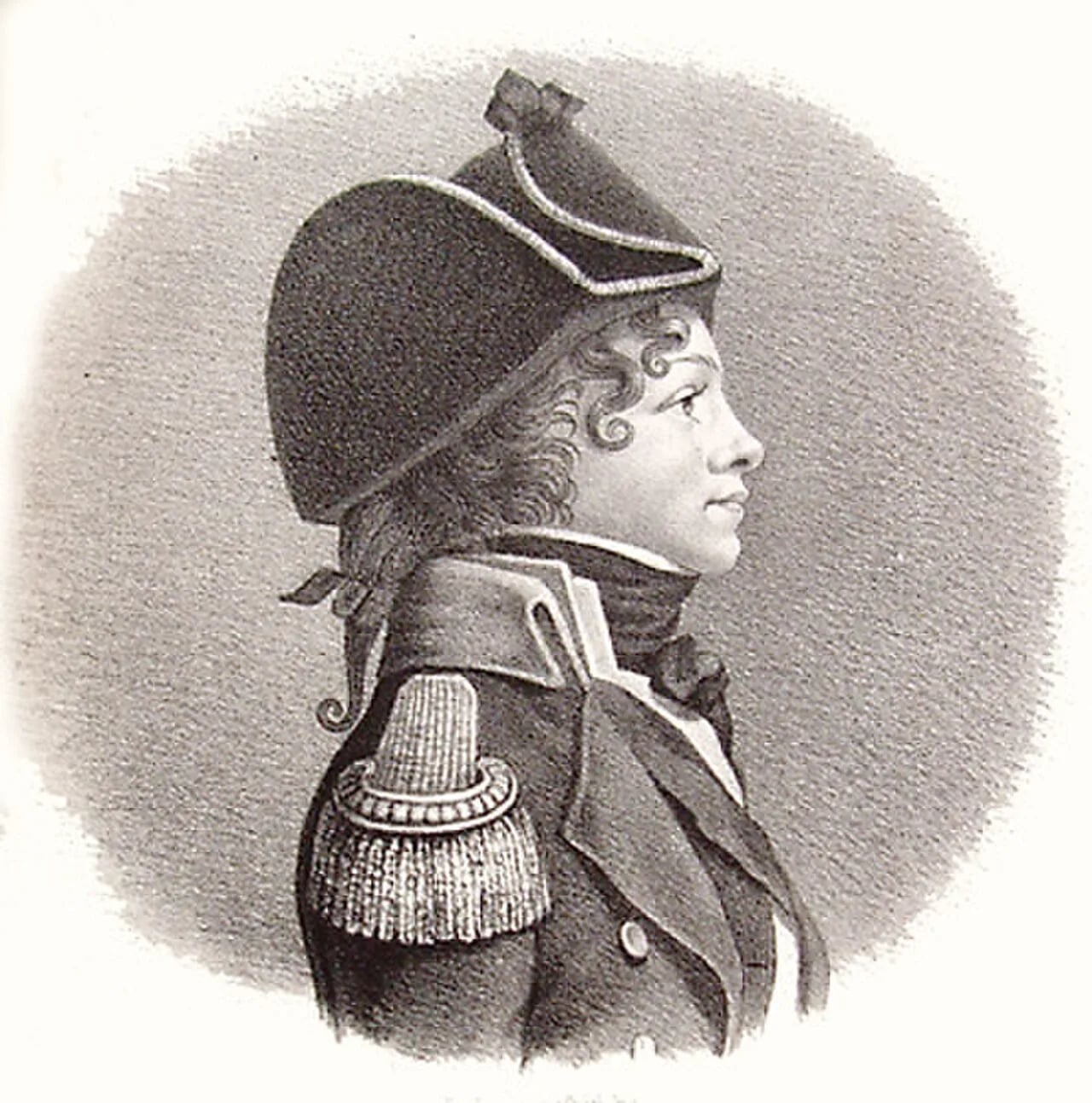 Porträt von Peter Willemoes (1783–1808) – Gedenkseite