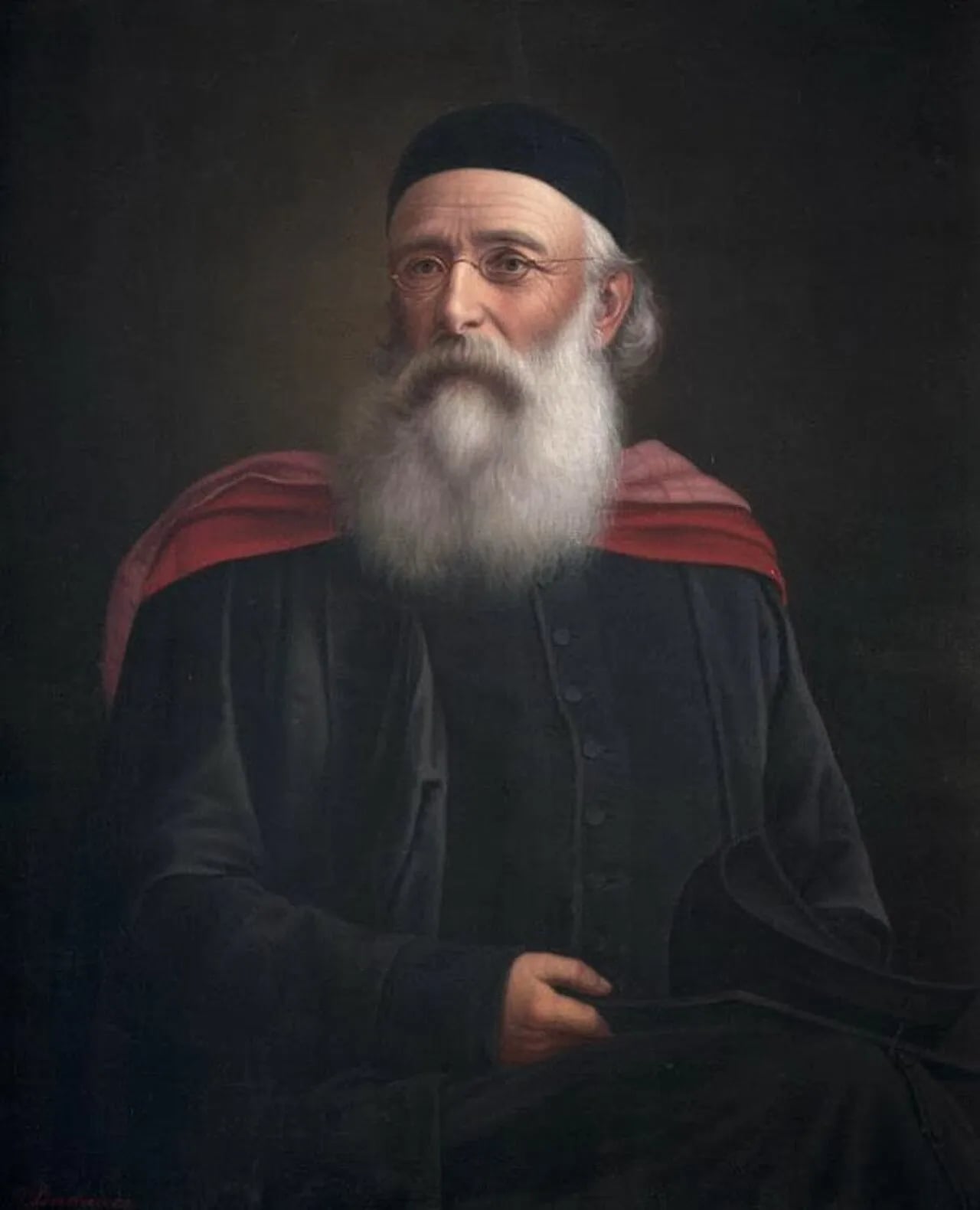 Portrait of John Kinder (1819–1903) – memorial page