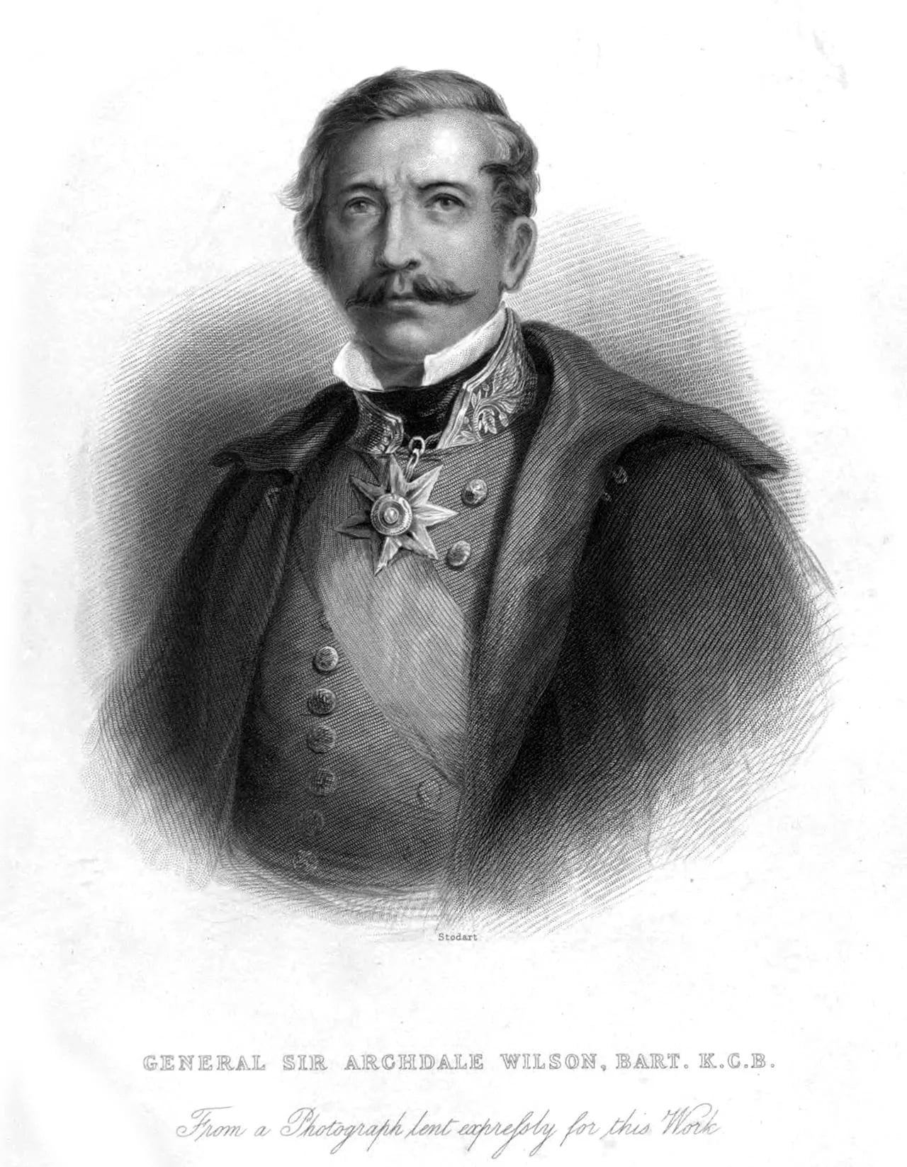 Porträt von Archdale Wilson (1803–1874) – Gedenkseite