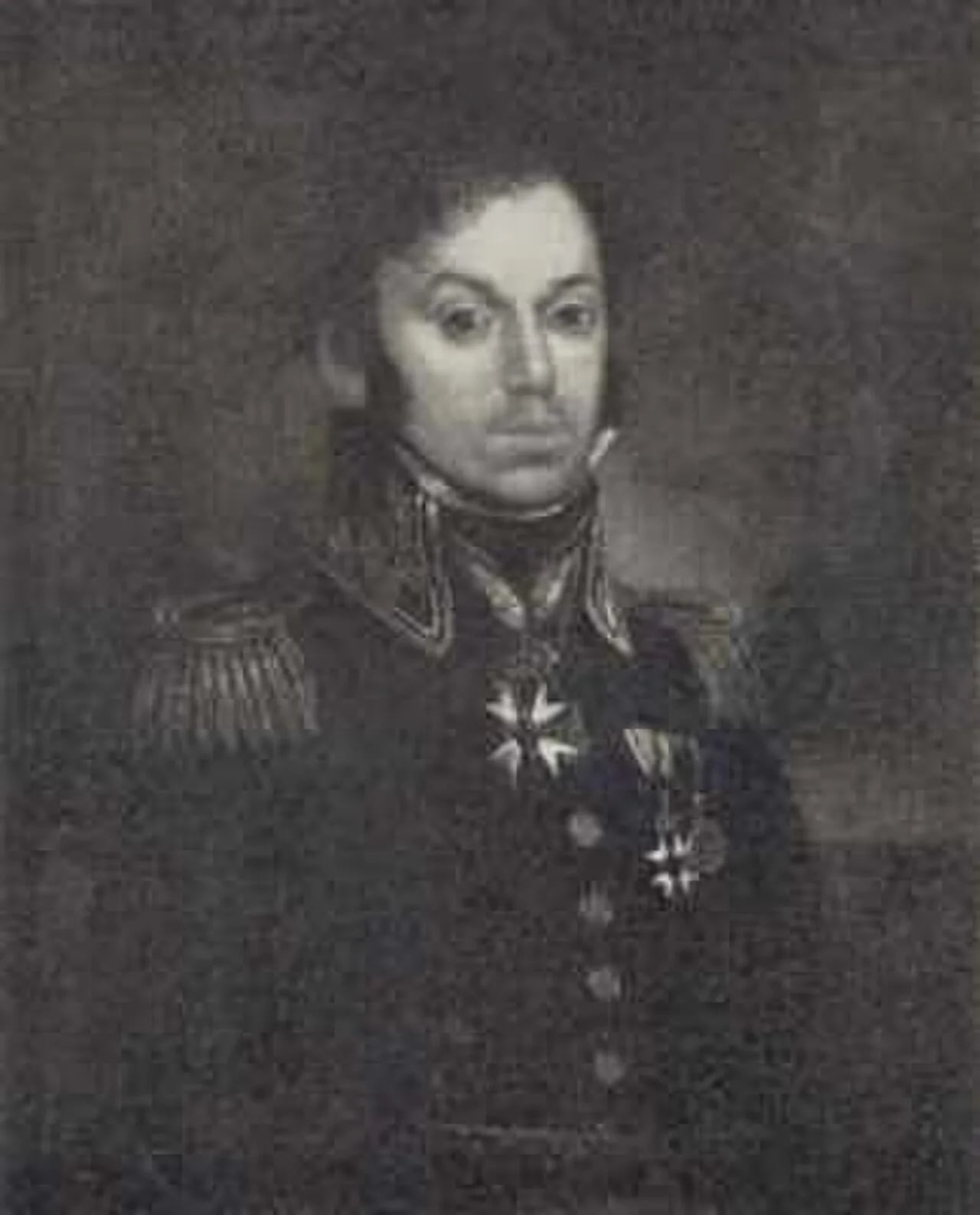 Portrait of Carl Johan af Wirsén (1777–1825) – memorial page