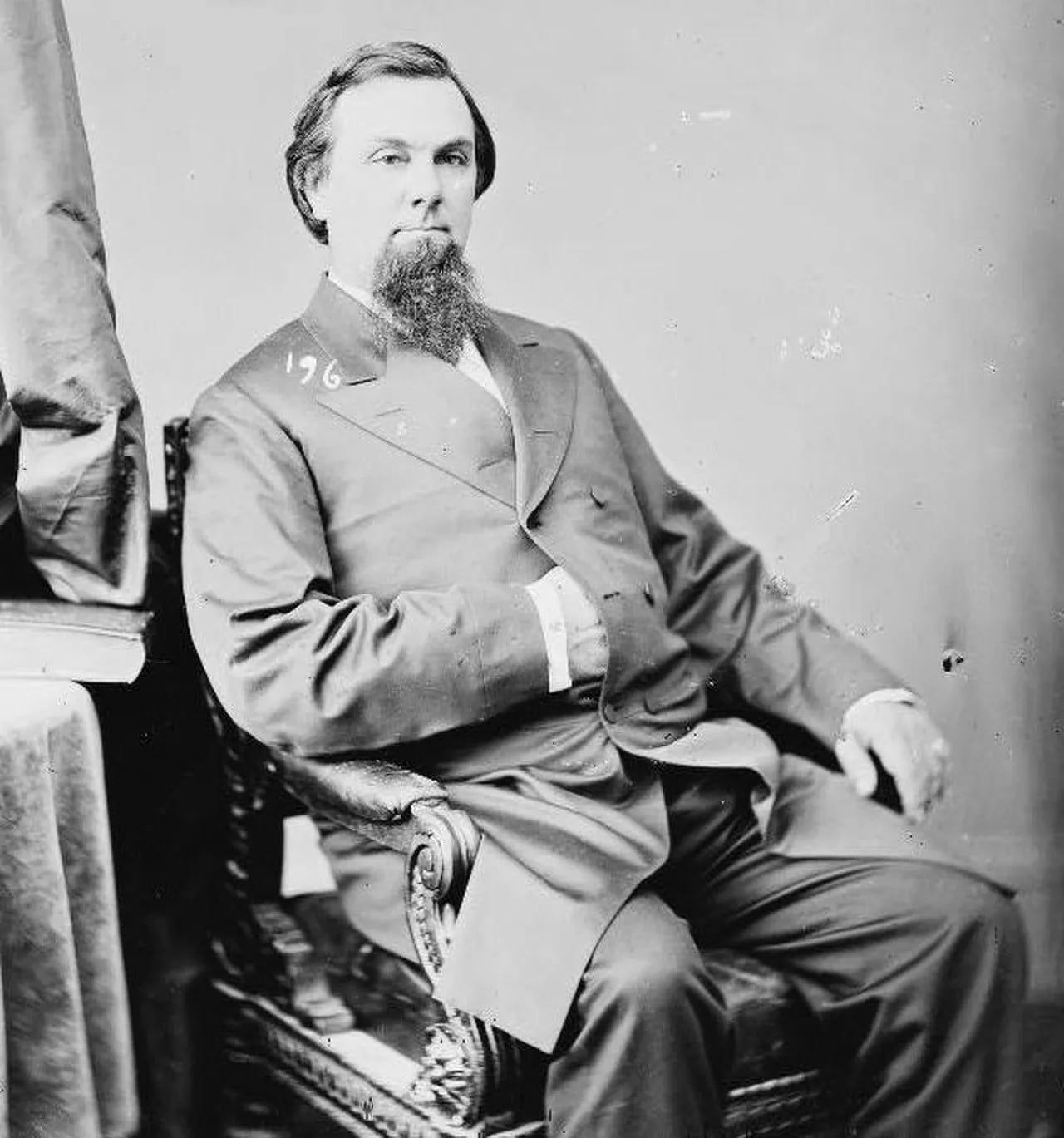 Porträt von John M. Crebs (1830–1890) – Gedenkseite