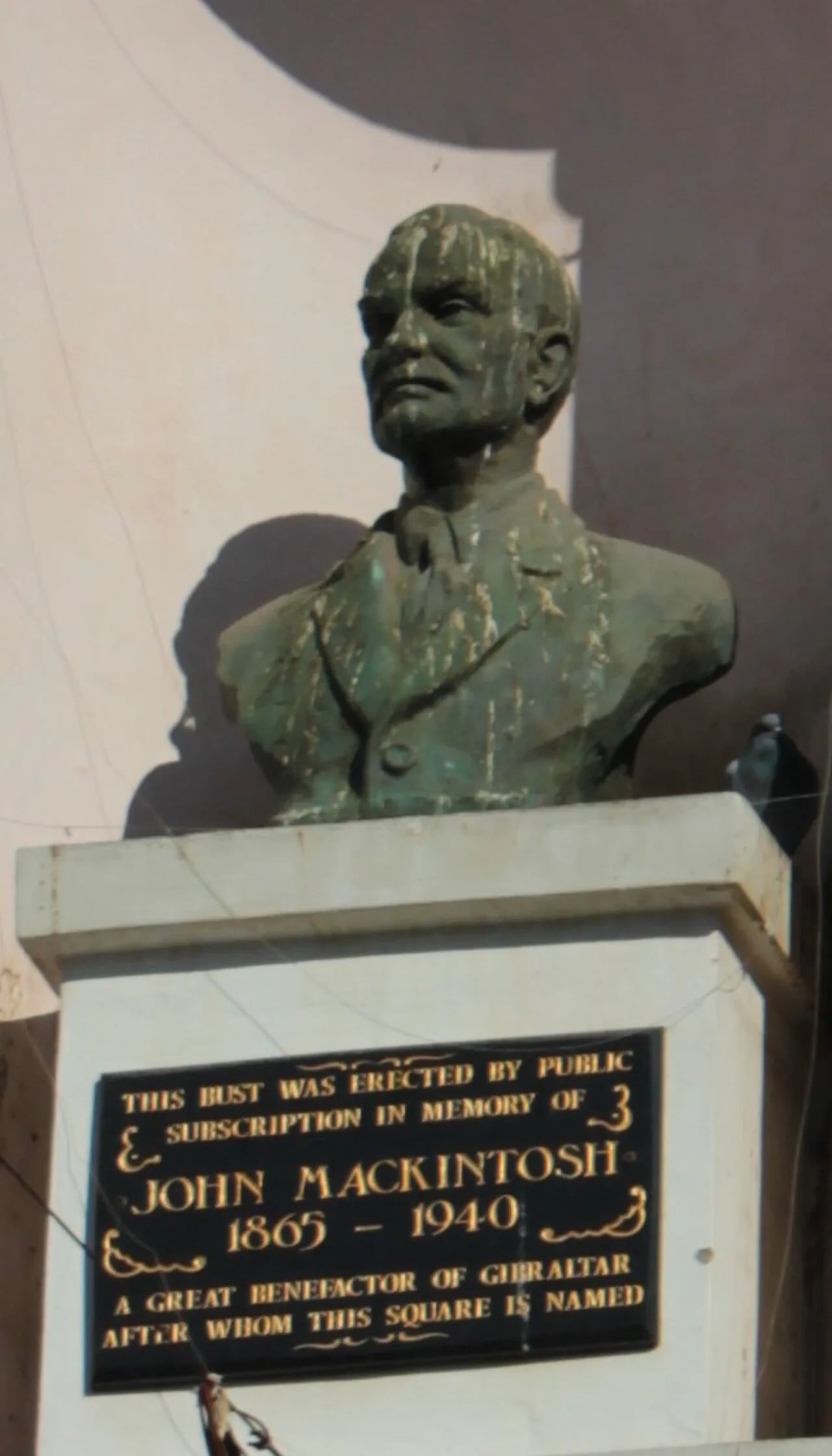 Porträt von John Mackintosh (1865–1940) – Gedenkseite