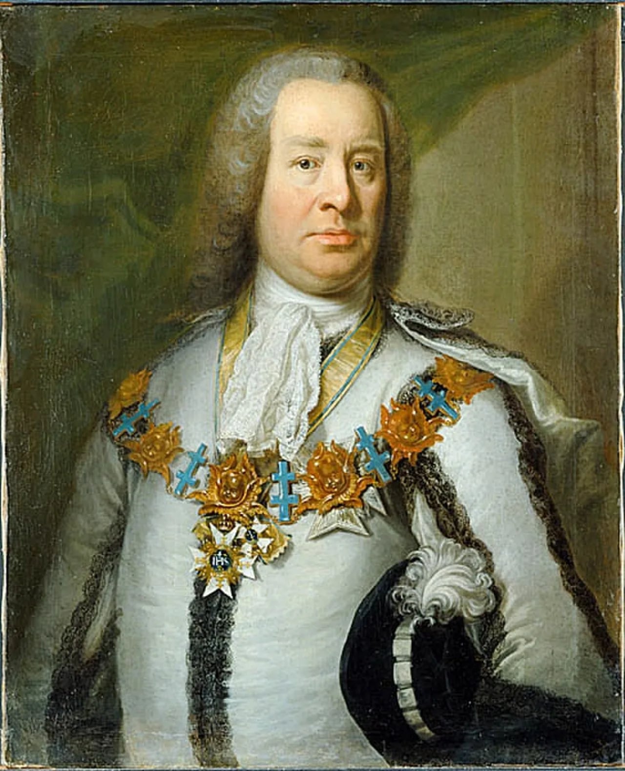 Portrait of Fabian Wrede (1694–1768) – memorial page