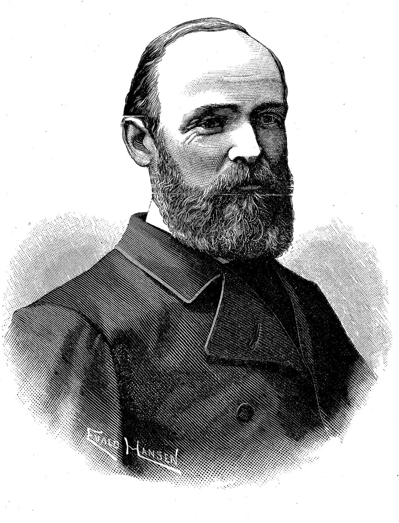 Portrait of Wilhelm Wretlind (1838–1905) – memorial page