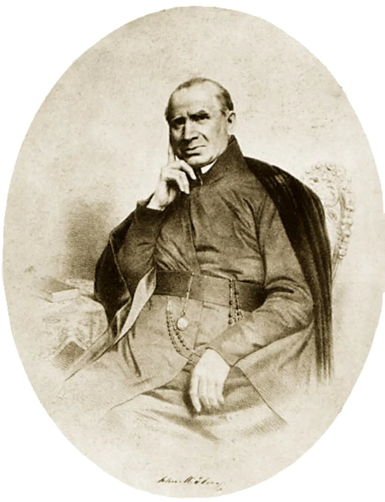 Porträt von John McElroy (1782–1877) – Gedenkseite