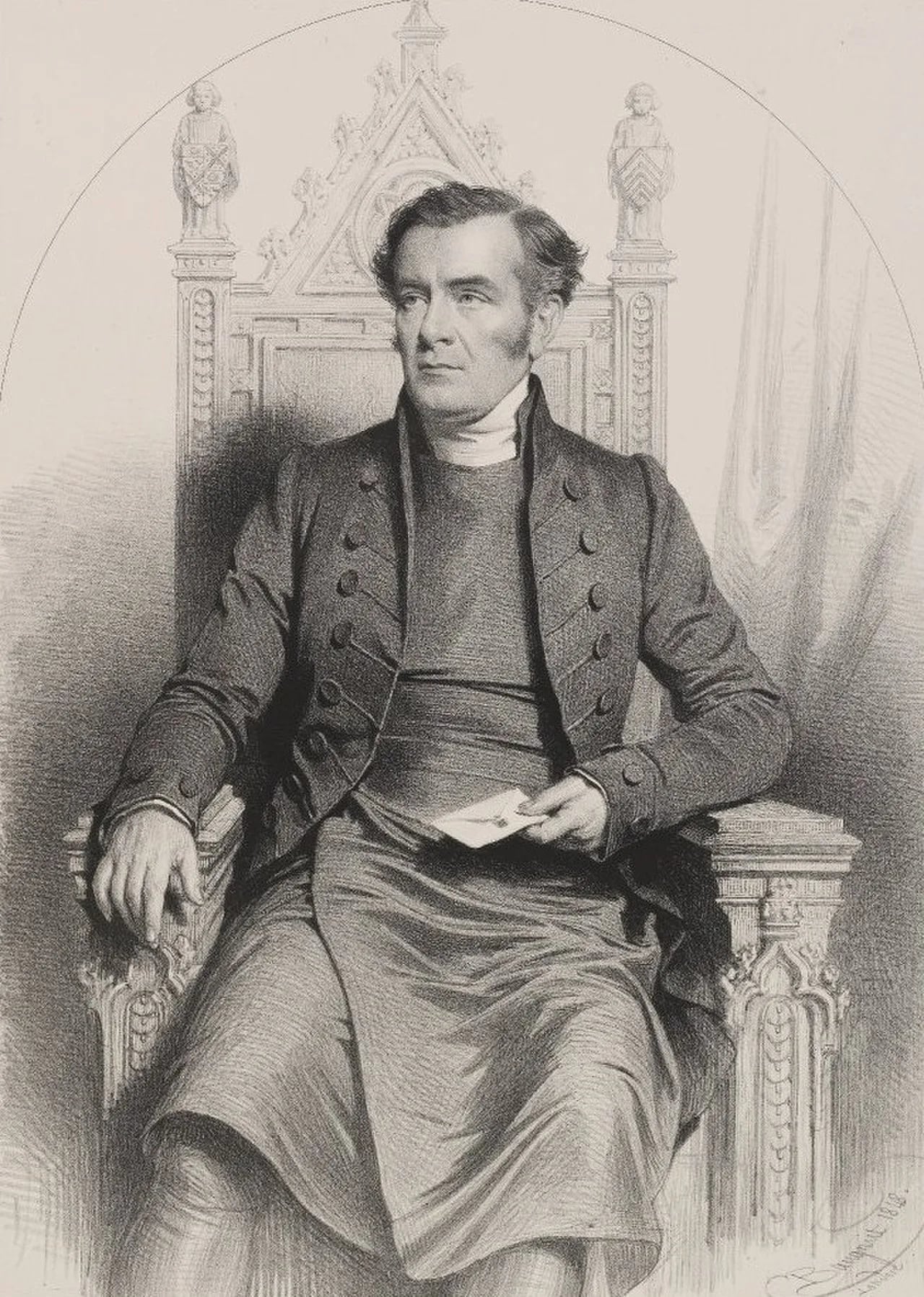 Portrait of John Merewether (1797–1850) – memorial page