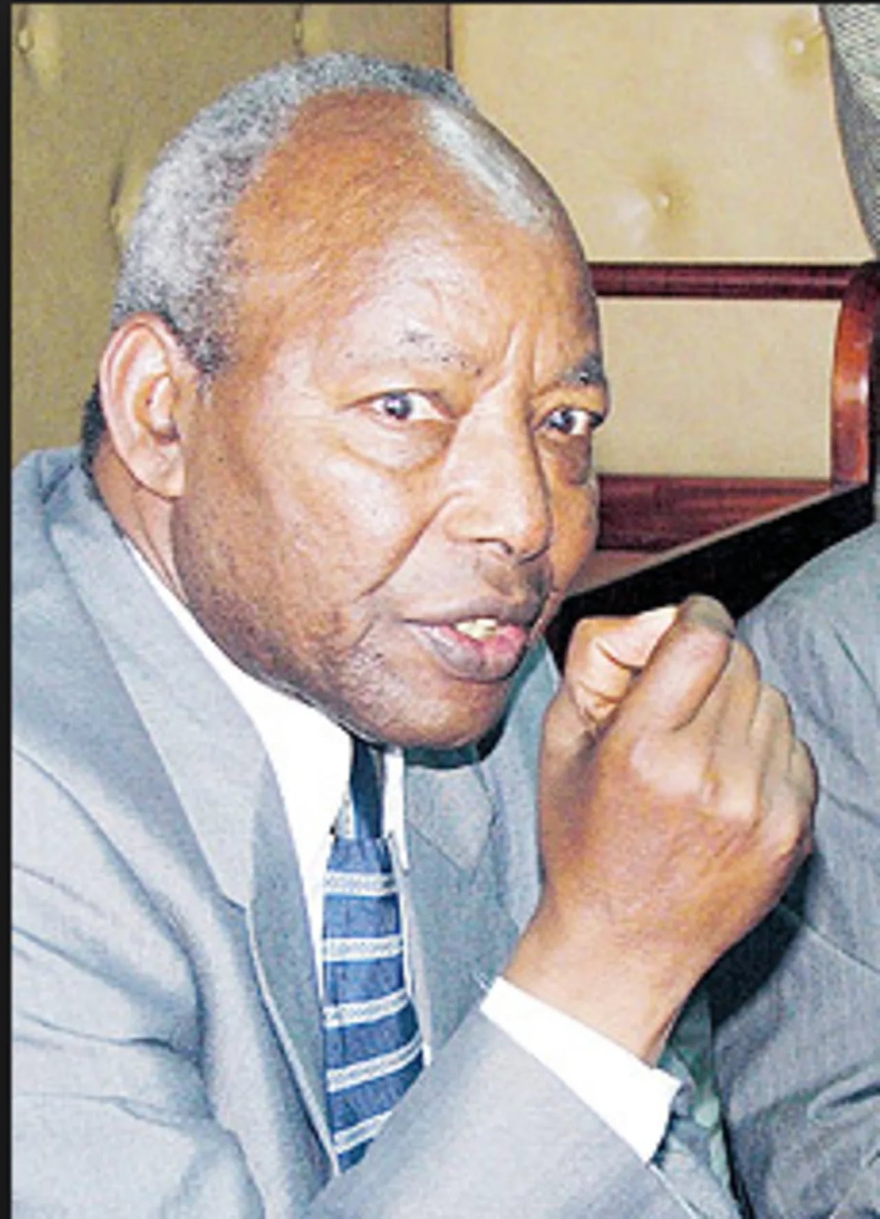 Portrait of John Michuki (1932–2012) – memorial page