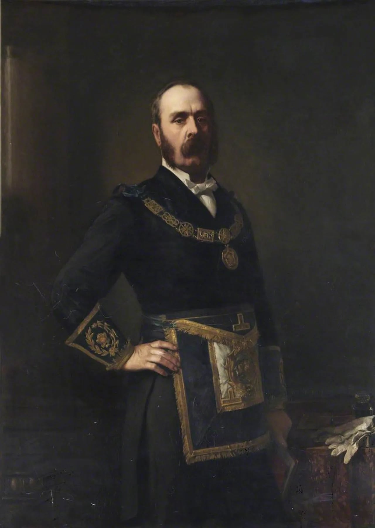 Porträt von John Braddick Monckton (1832–1902) – Gedenkseite