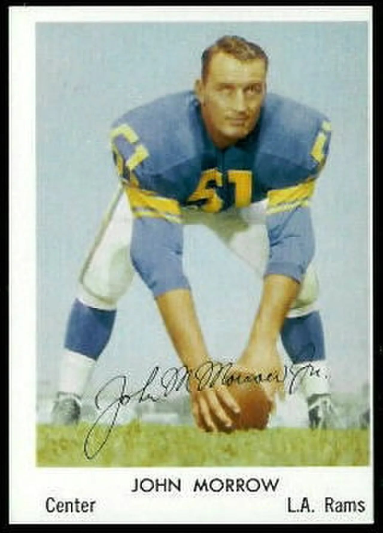 Portrait of John Morrow (1933–2017) – memorial page