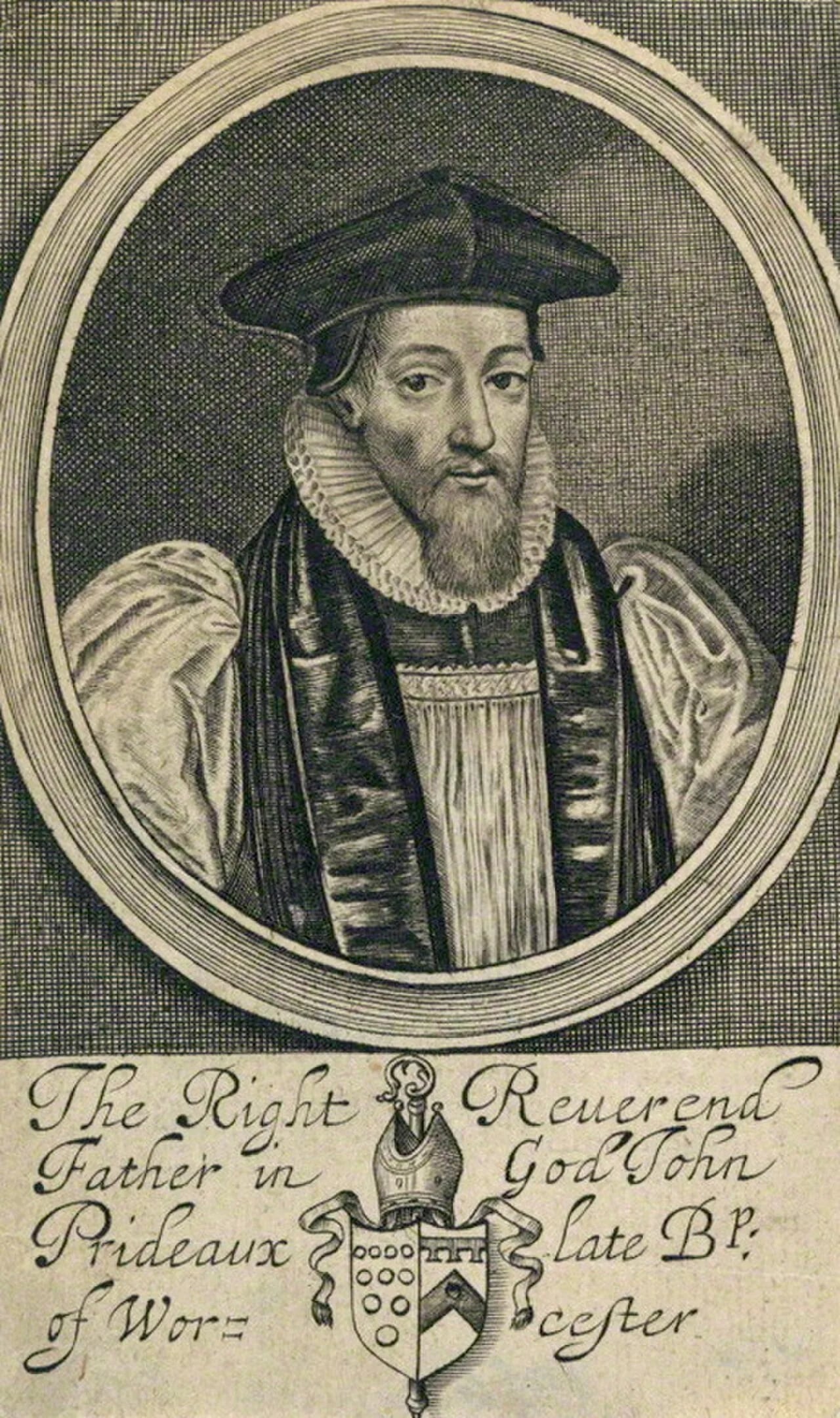 Portrait of John Prideaux (1578–1650) – memorial page
