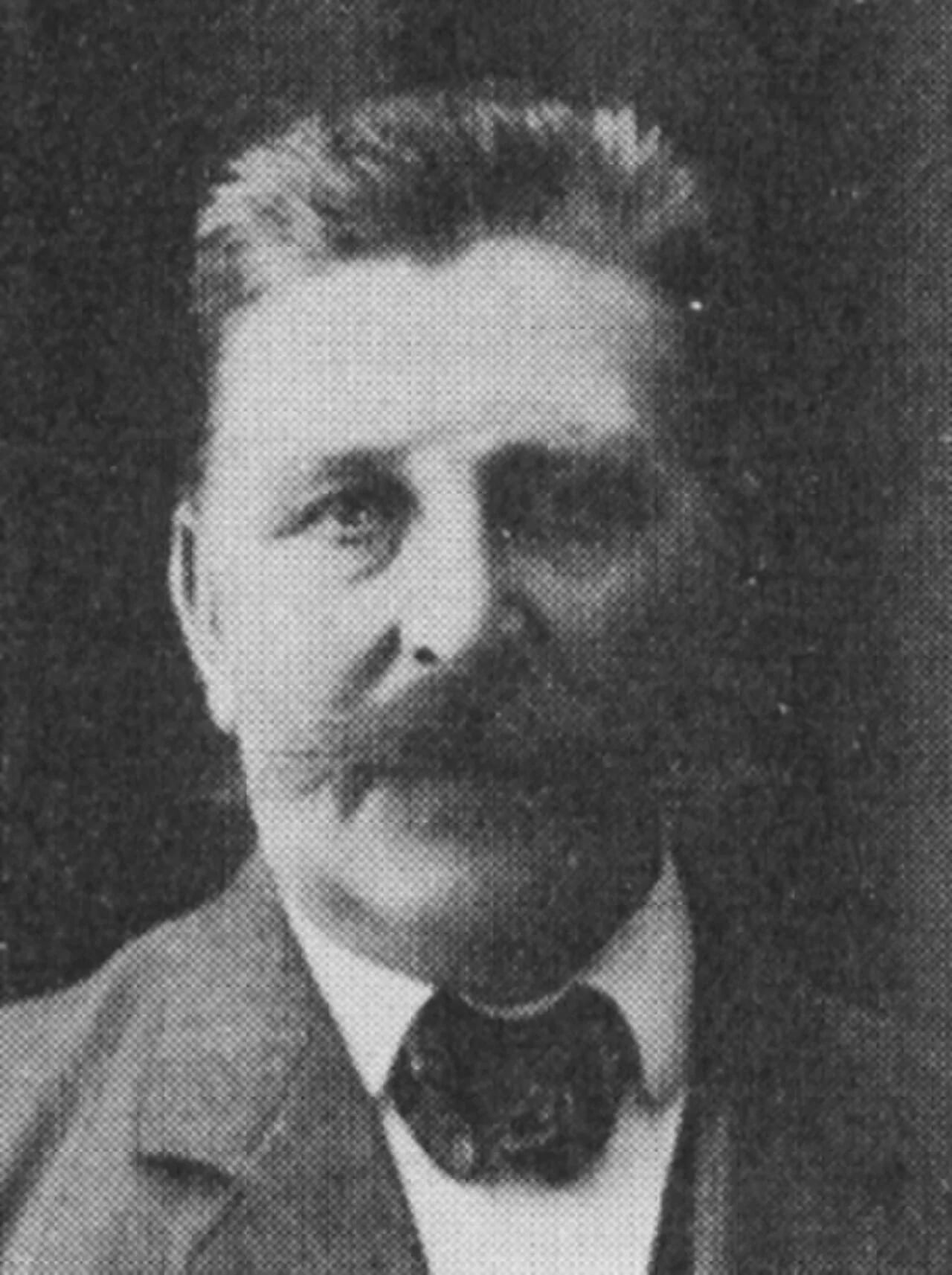 Porträt von Johan Åberg (1852–1948) – Gedenkseite