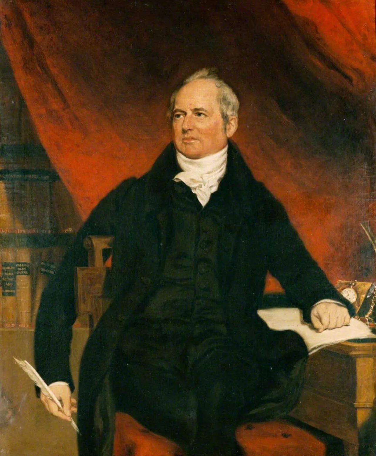 Portrait of John Rickman (1771–1840) – memorial page