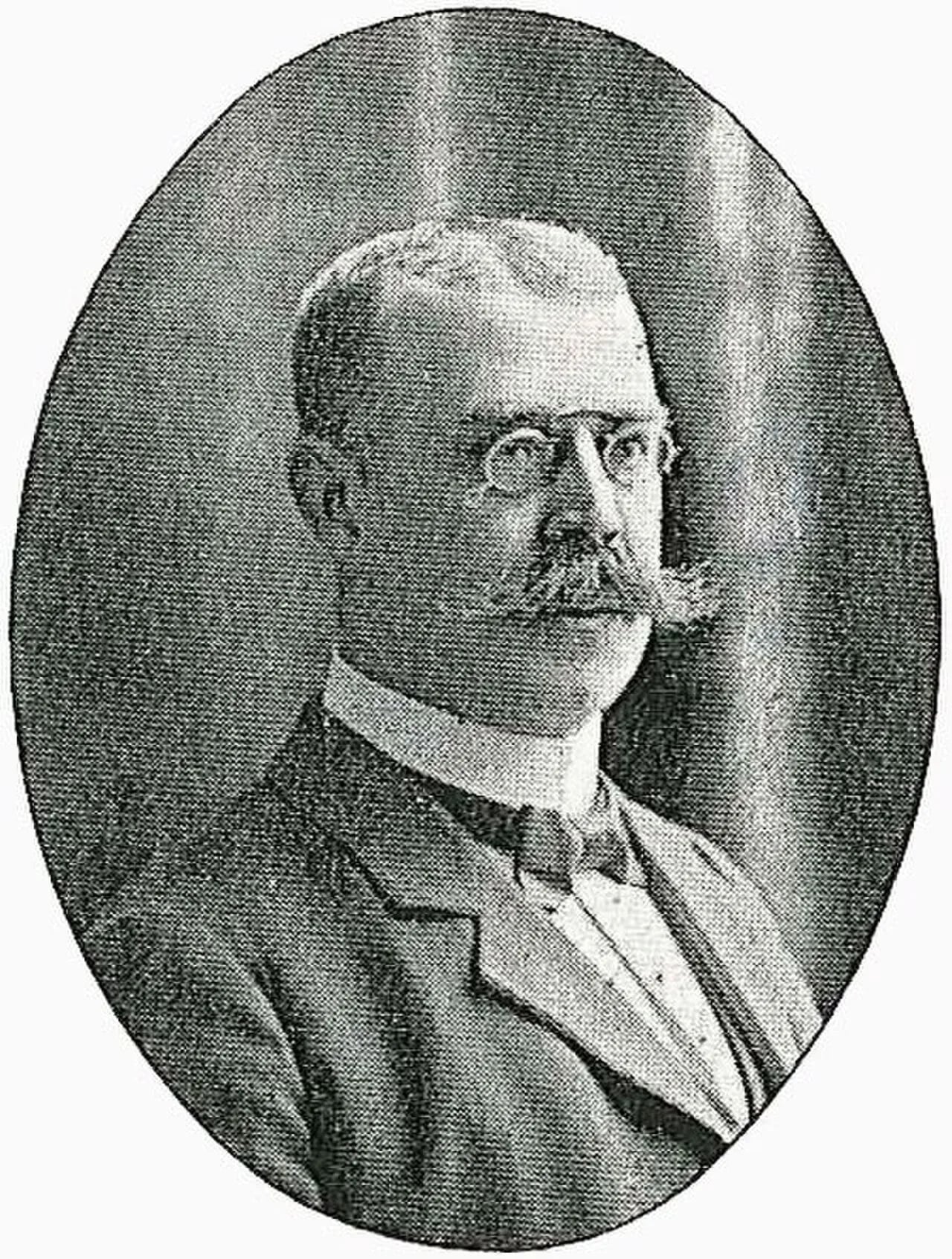 Porträt von Dan Åkerhielm (1863–1931) – Gedenkseite