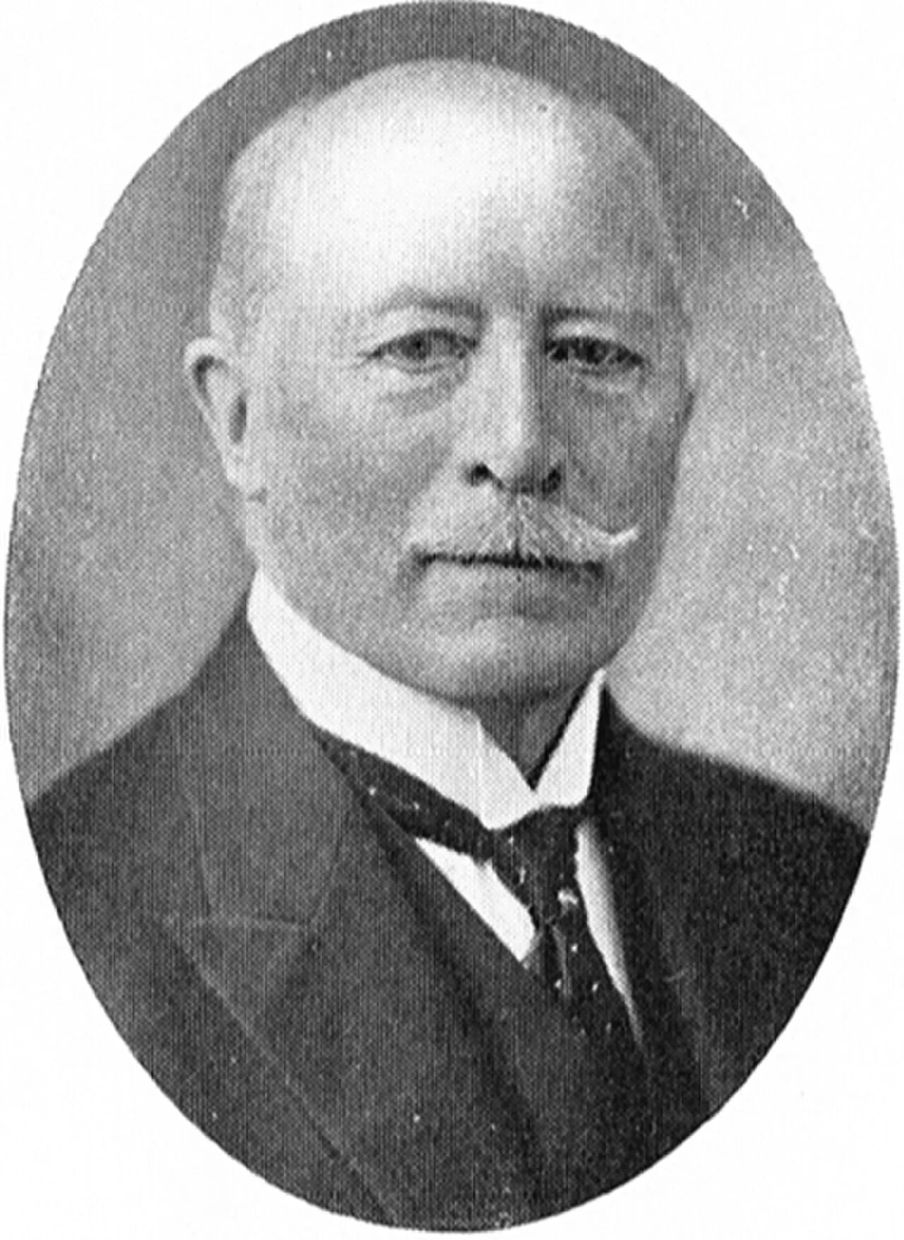 Porträt von Assar Åkerman (1860–1936) – Gedenkseite