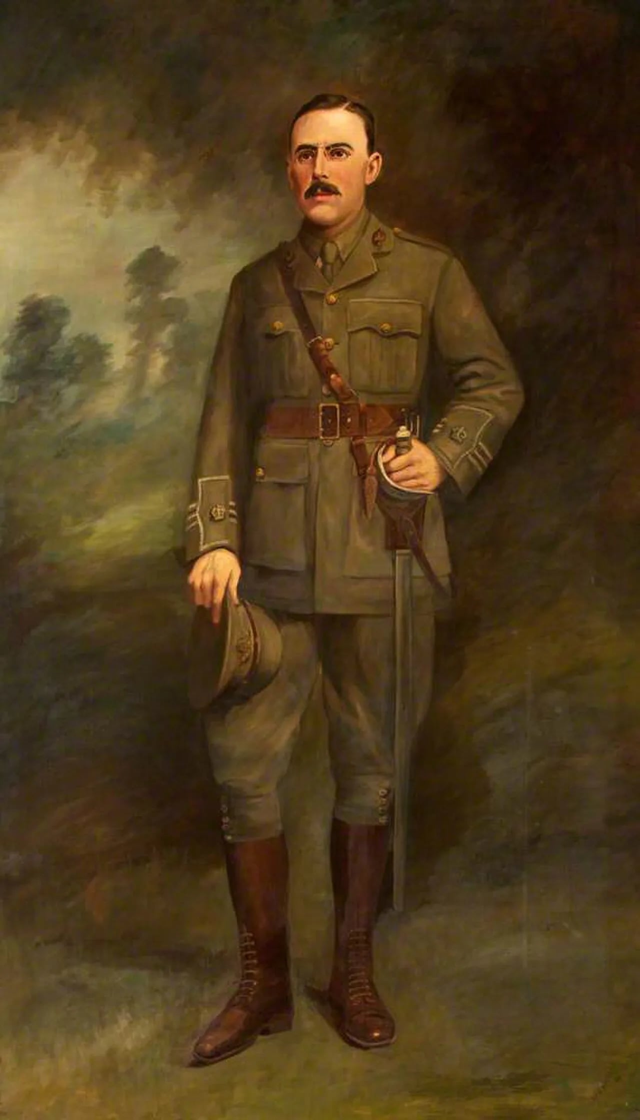 Porträt von John Rolls, 2nd Baron Llangattock (1870–1916) – Gedenkseite