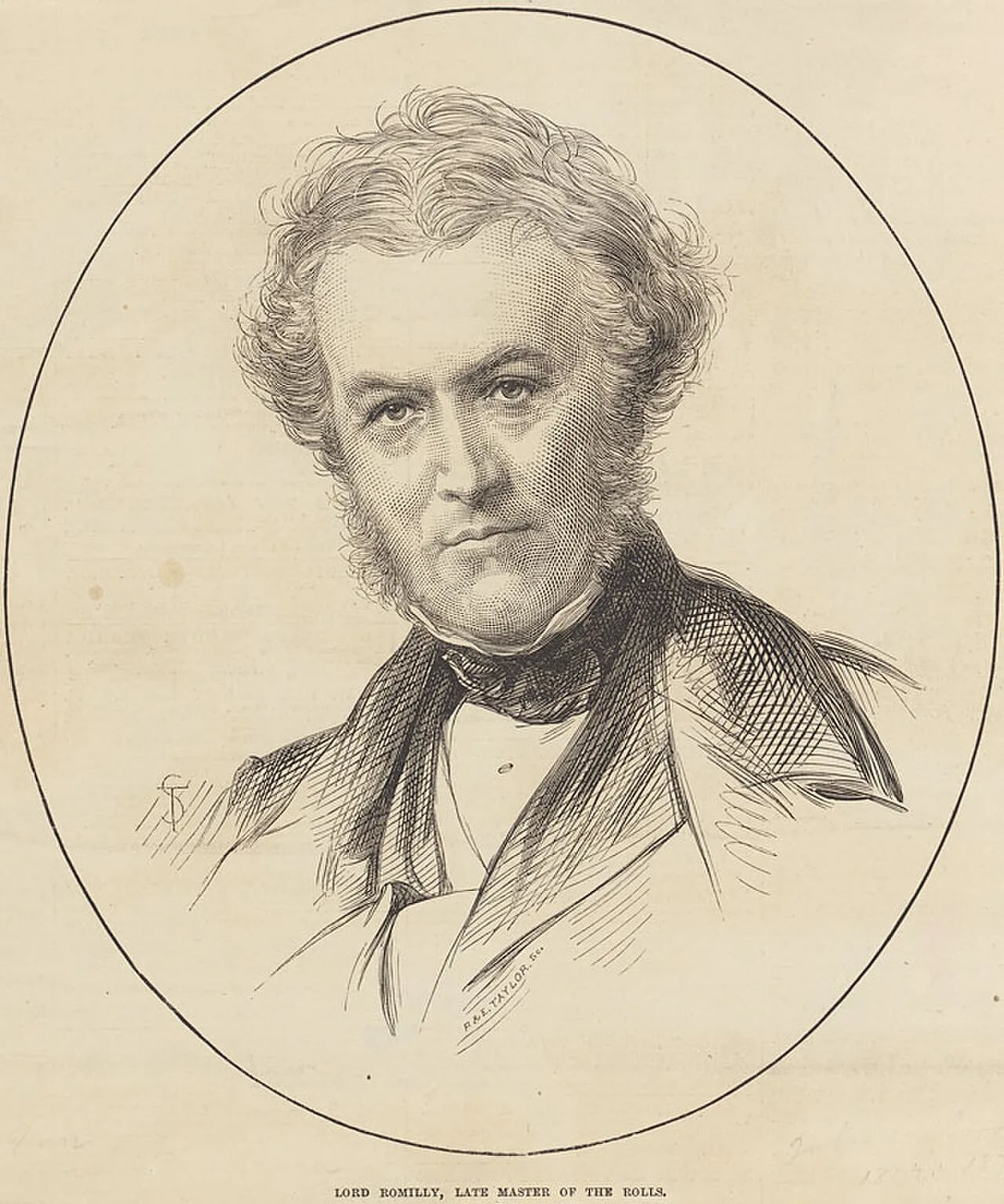 Porträt von John Romilly, 1. Baron Romilly (1802–1874) – Gedenkseite