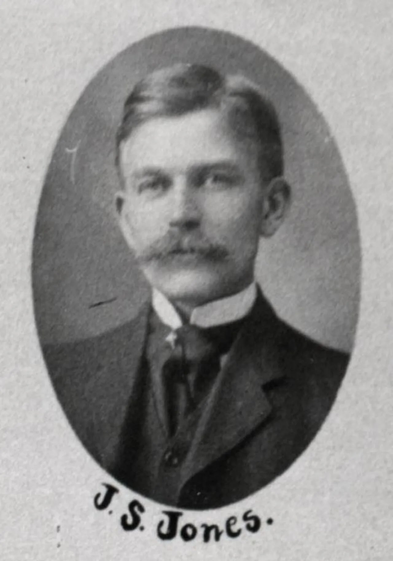 Portrait of John S. Jones (1836–1903) – memorial page