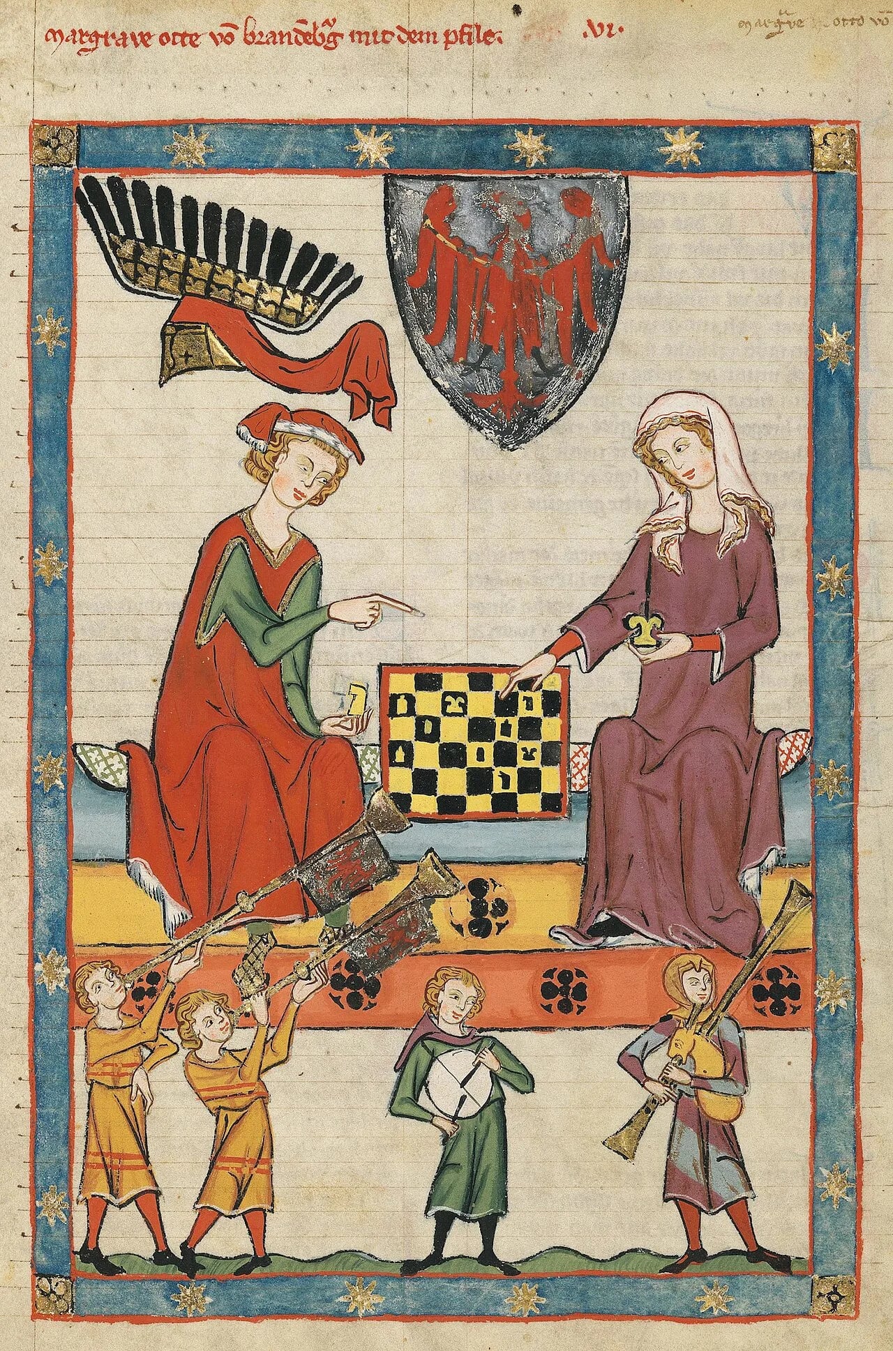 Porträt von Otto IV. (1238–1308) – Gedenkseite
