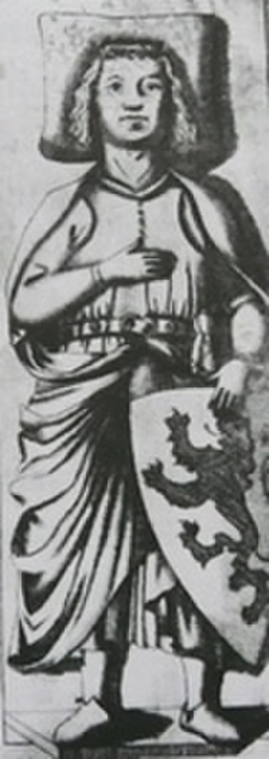 Porträt von Albrecht I. (1158–1195) – Gedenkseite