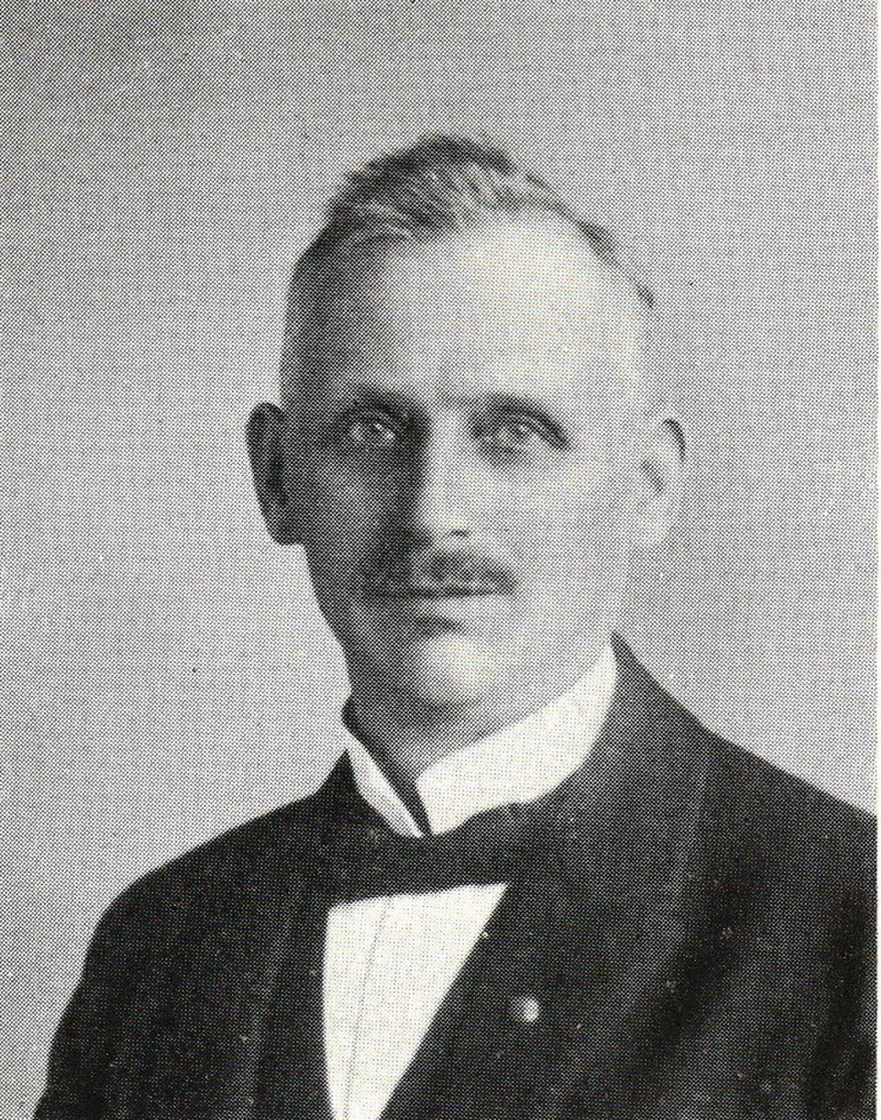Porträt von Theodor Östergren (1878–1951) – Gedenkseite