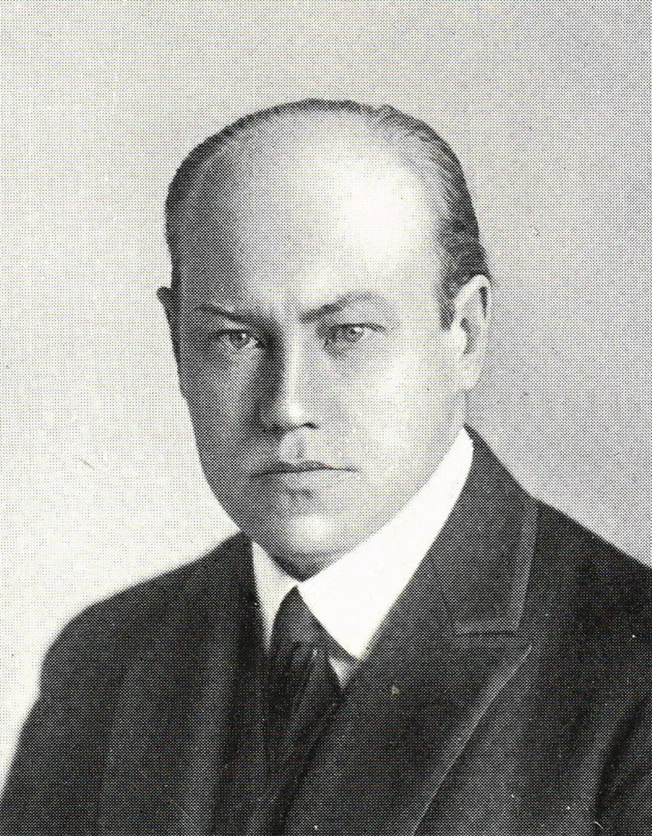 Portrait of Ivar Österström (1887–1943) – memorial page