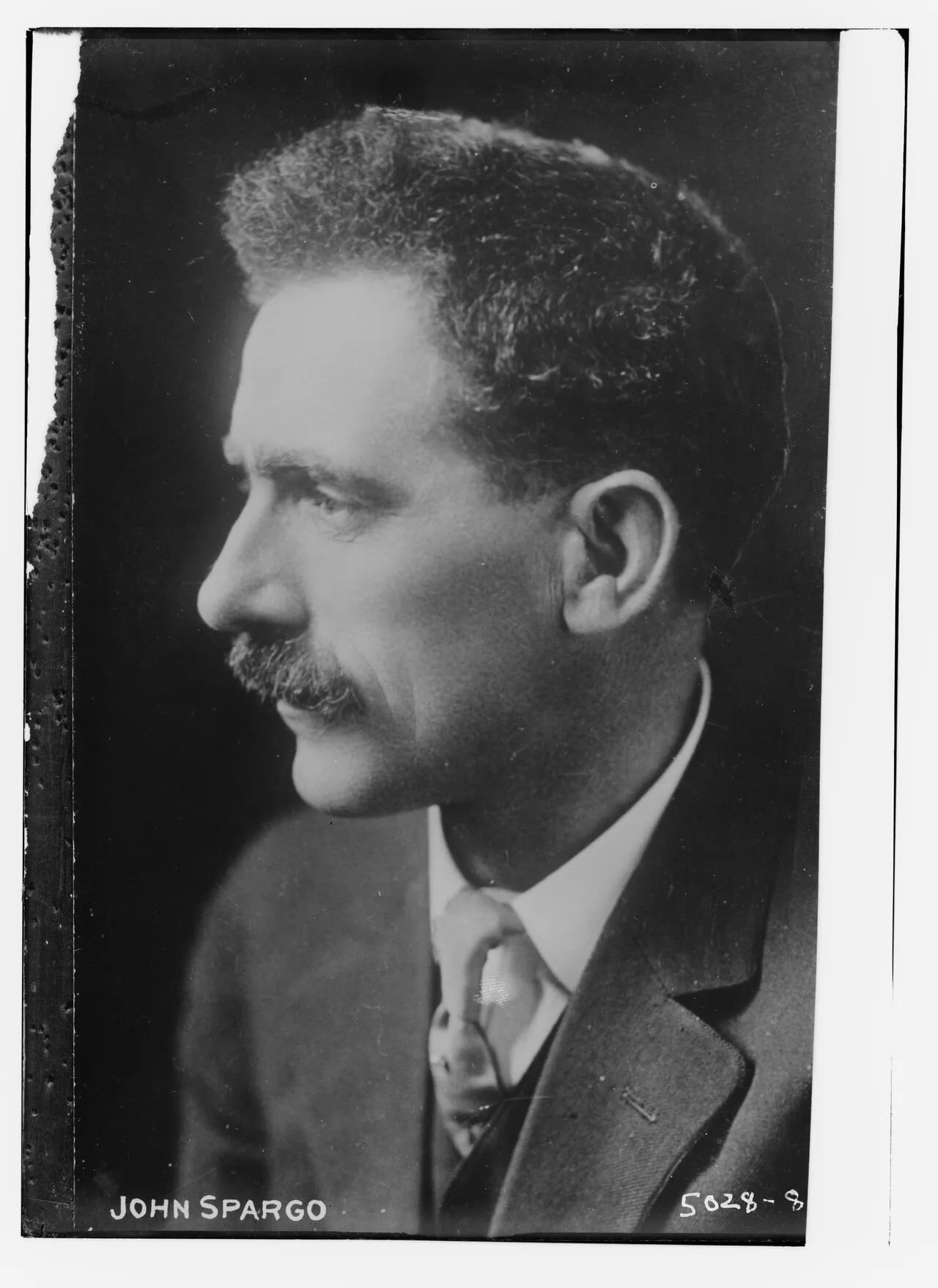 Portrait of John Spargo (1876–1966) – memorial page