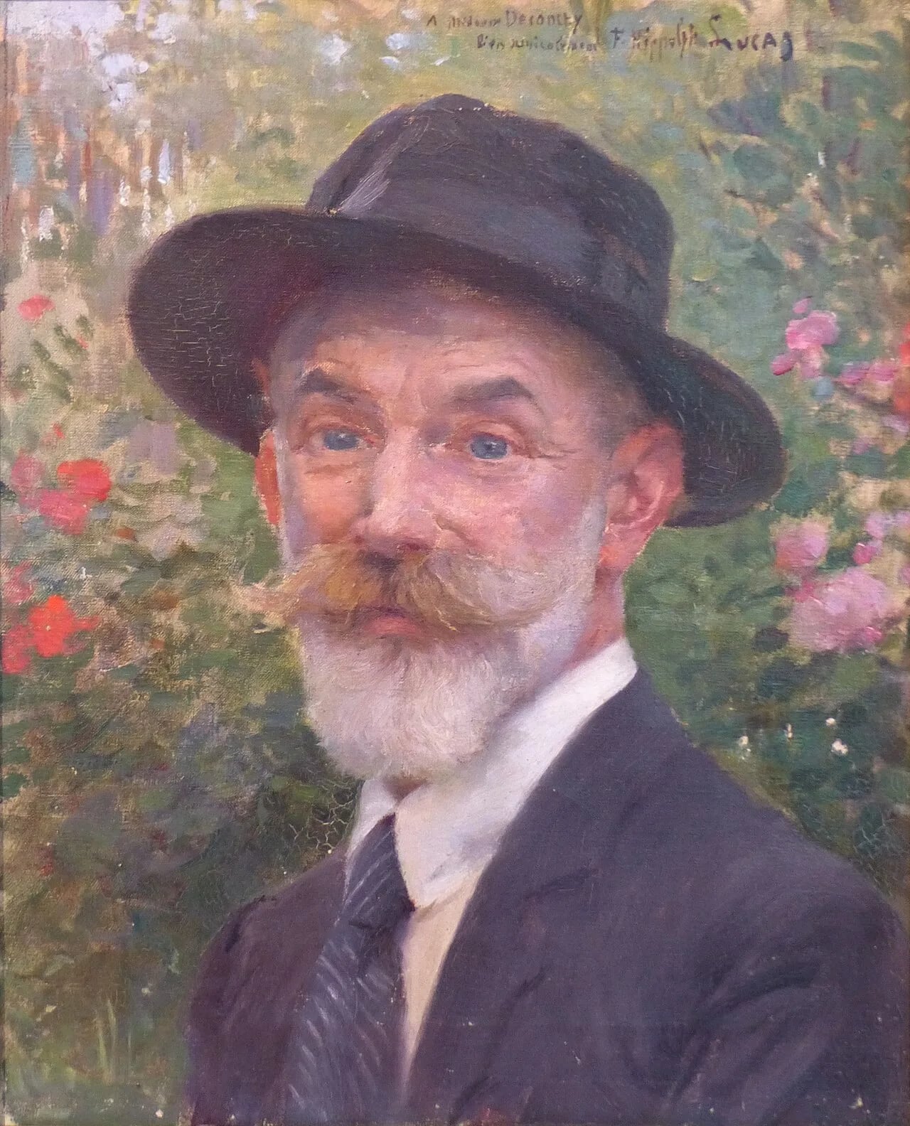 Porträt von Ferdinand Deconchy (1859–1946) – Gedenkseite