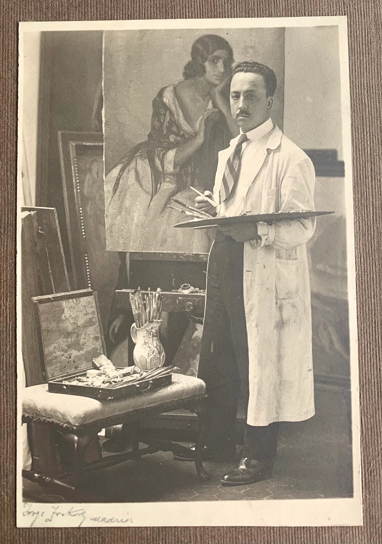 Porträt von Julio Moisés Fernández de Villasante (1888–1968) – Gedenkseite