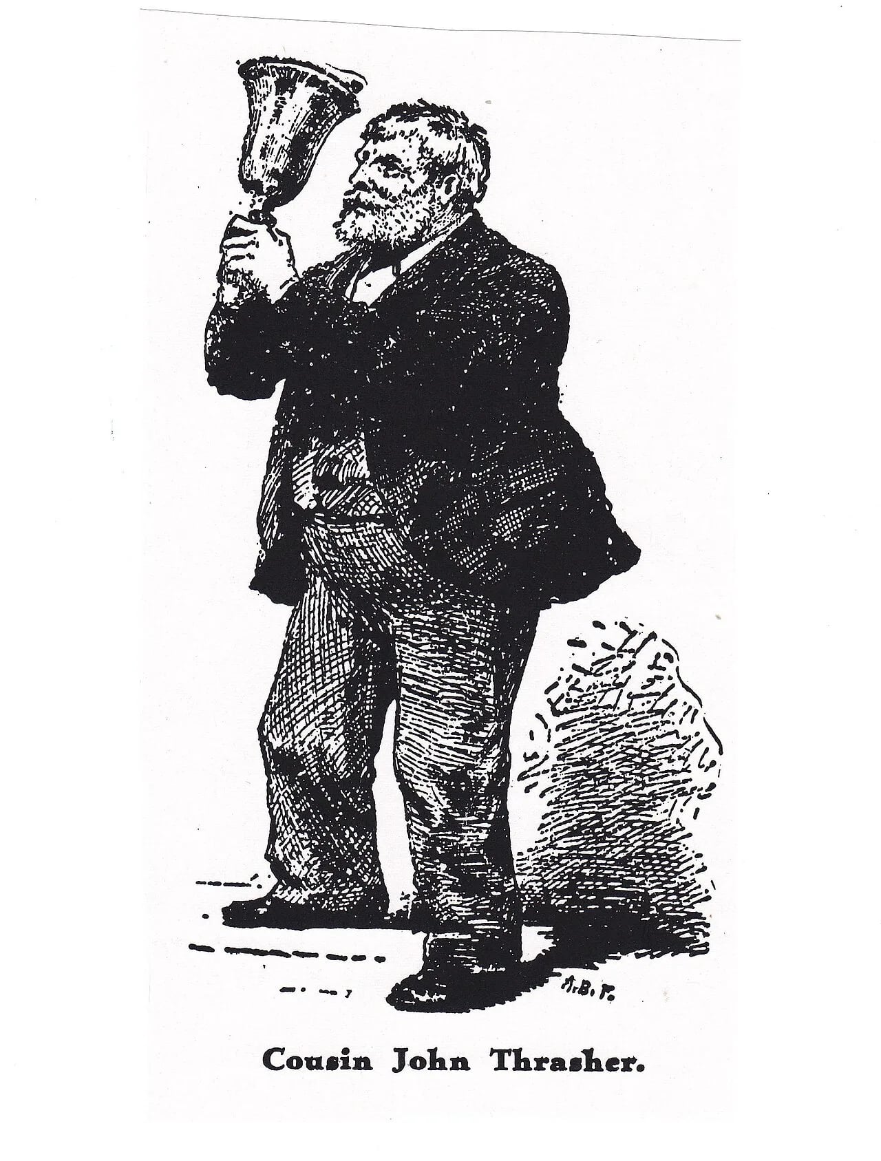 Portrait of John Thrasher (1818–1899) – memorial page