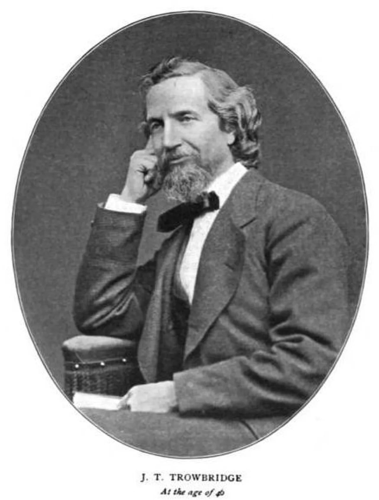 Porträt von John Townsend Trowbridge (1827–1916) – Gedenkseite