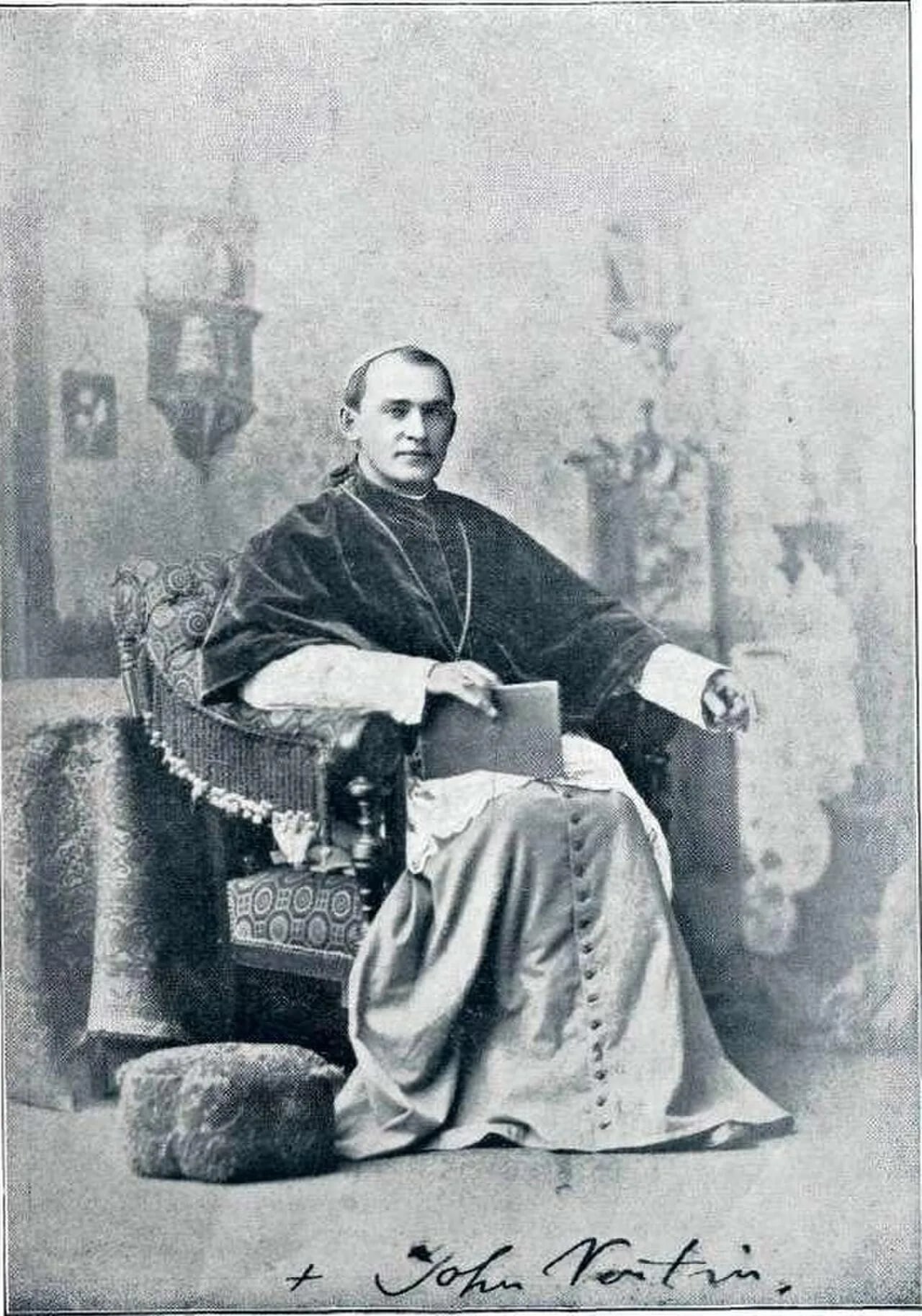 Portrait of John Vertin (1844–1899) – memorial page