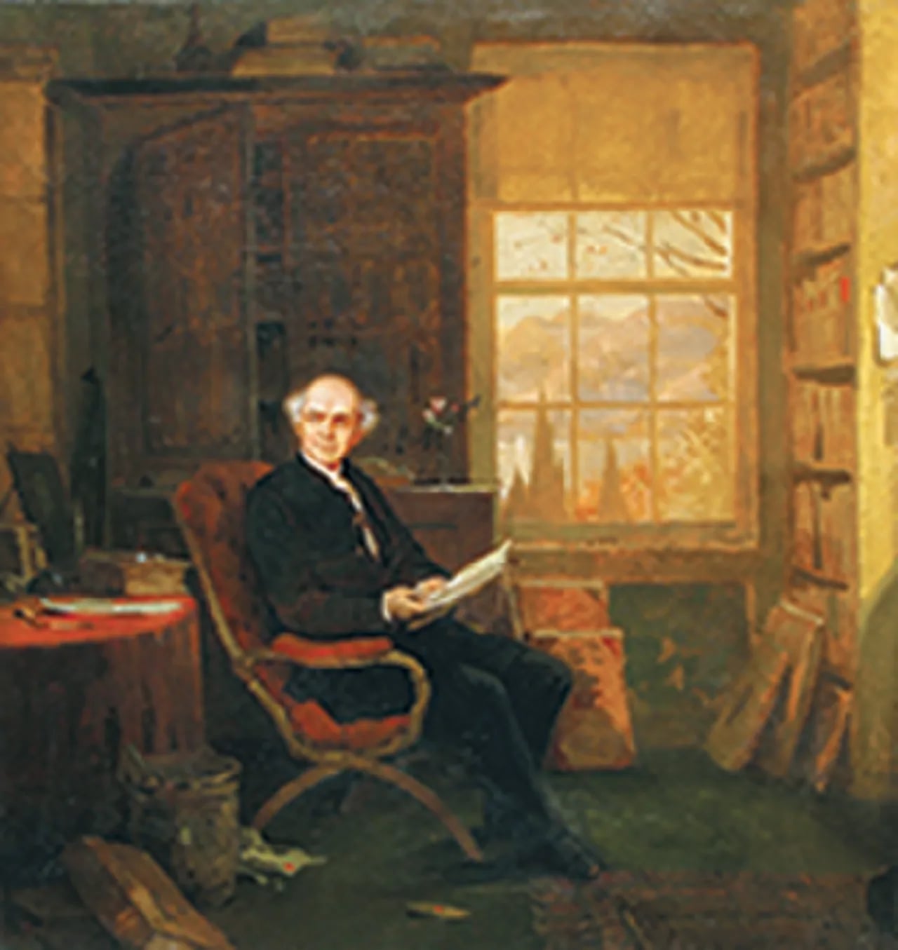 Portrait of John W. French (1809–1871) – memorial page