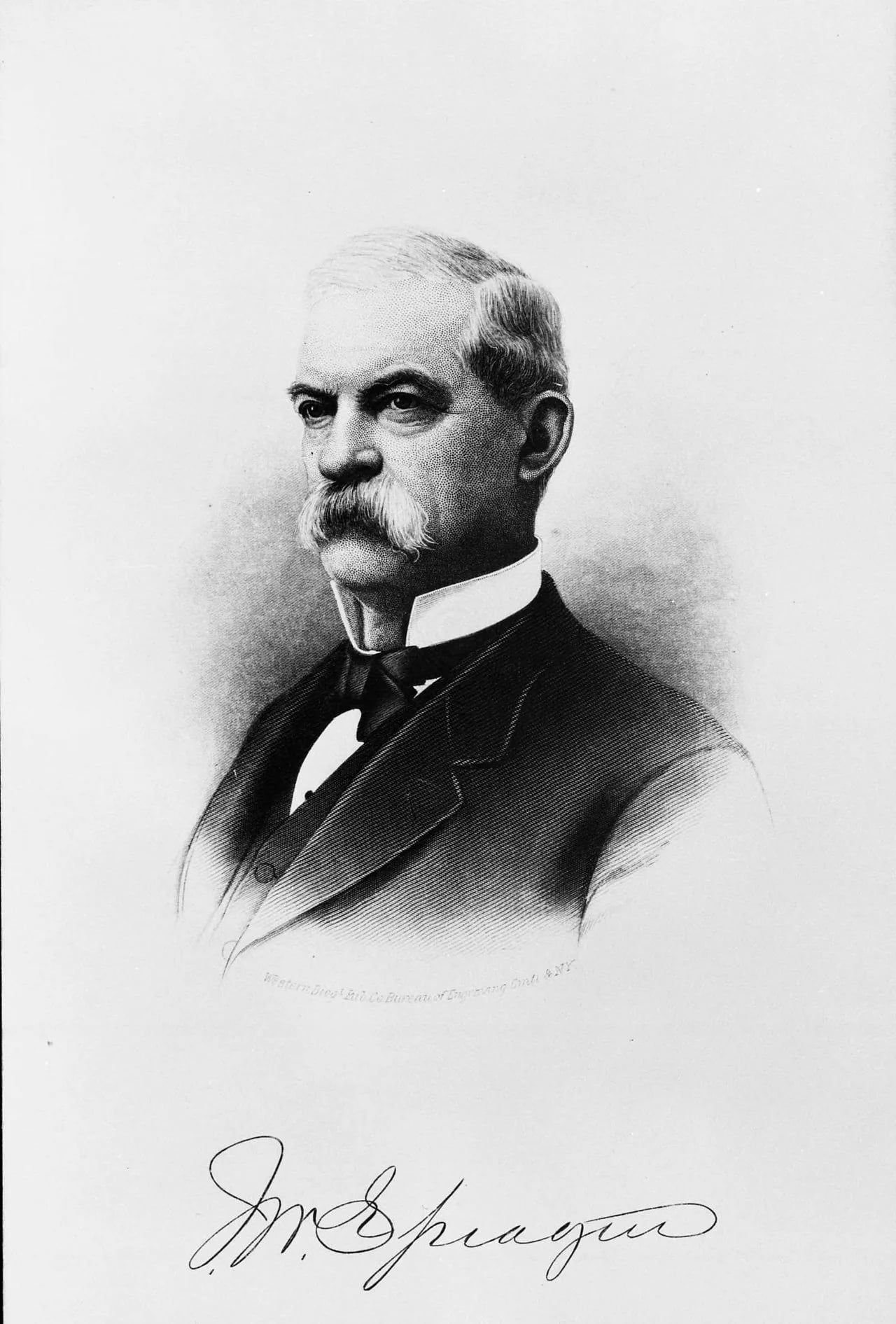 Porträt von John W. Sprague (1817–1893) – Gedenkseite