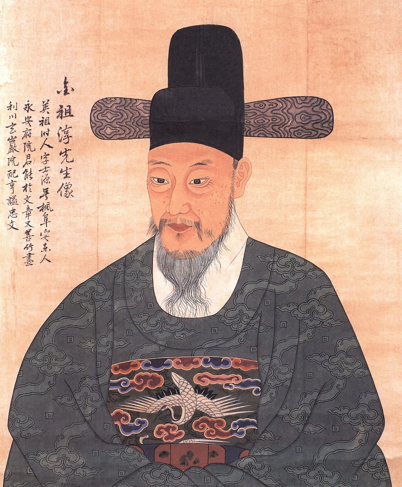 Portrait of Kim Jo-sun (1765–1832) – memorial page